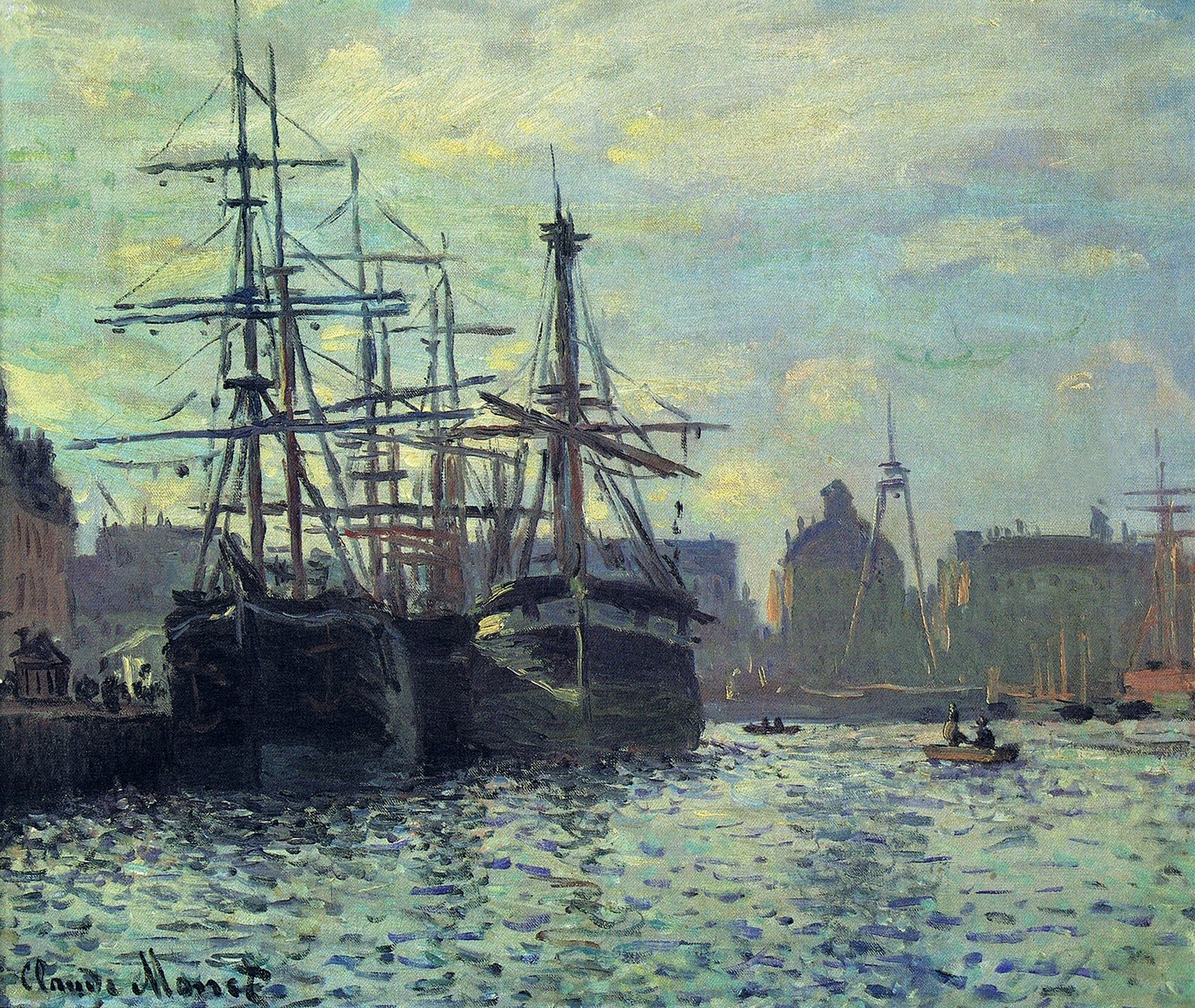 Le Bassin du Commerce, Le Havre