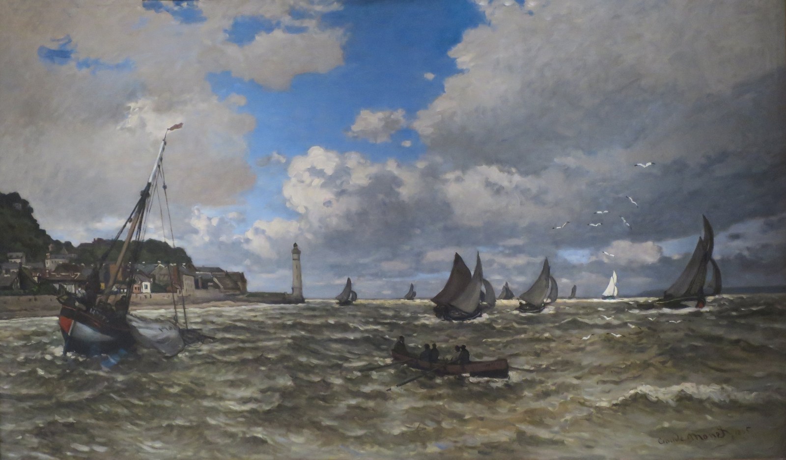 Mouth of the Seine at Honfleur