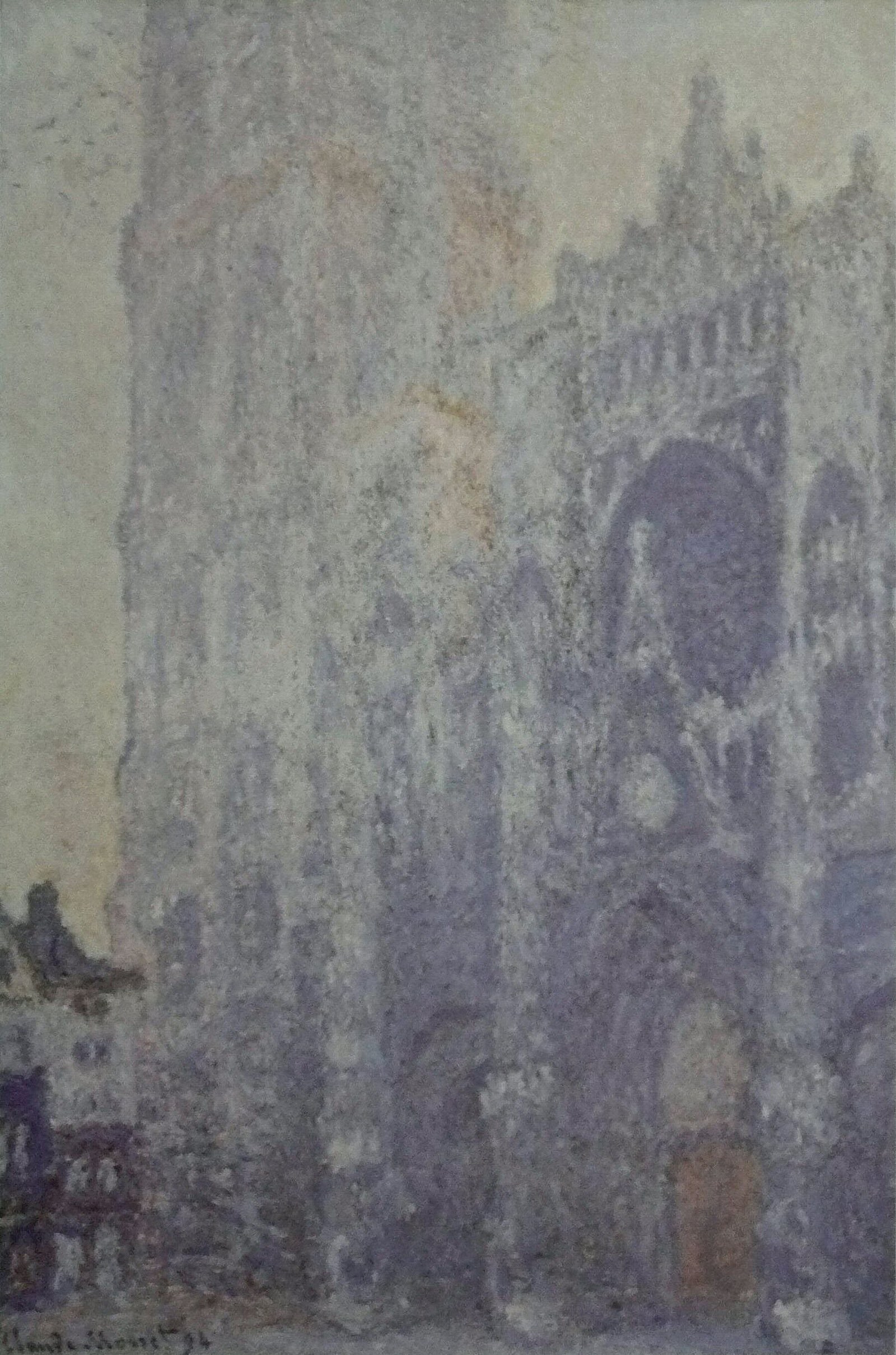 Rouen Cathedral, Portal and Tower Saint-Romain, Morning Light
