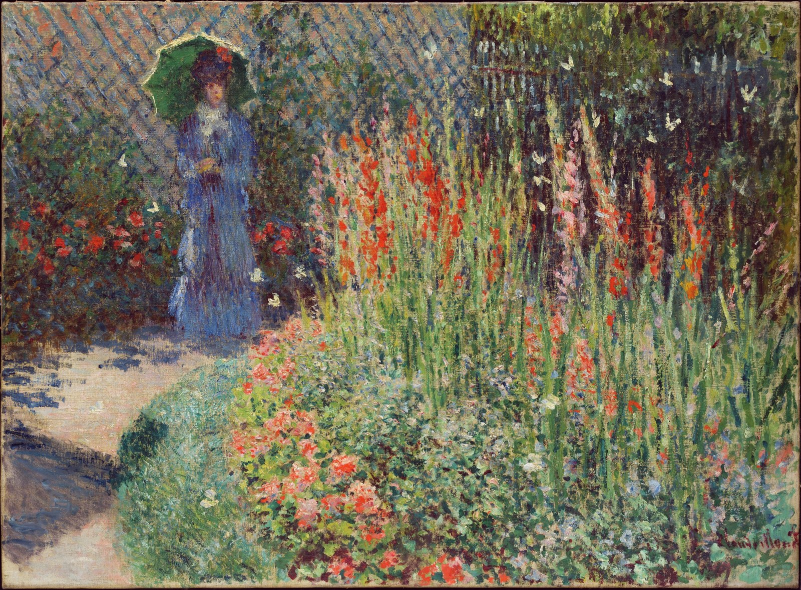 Rounded Flower Bed (Corbeille de fleurs)