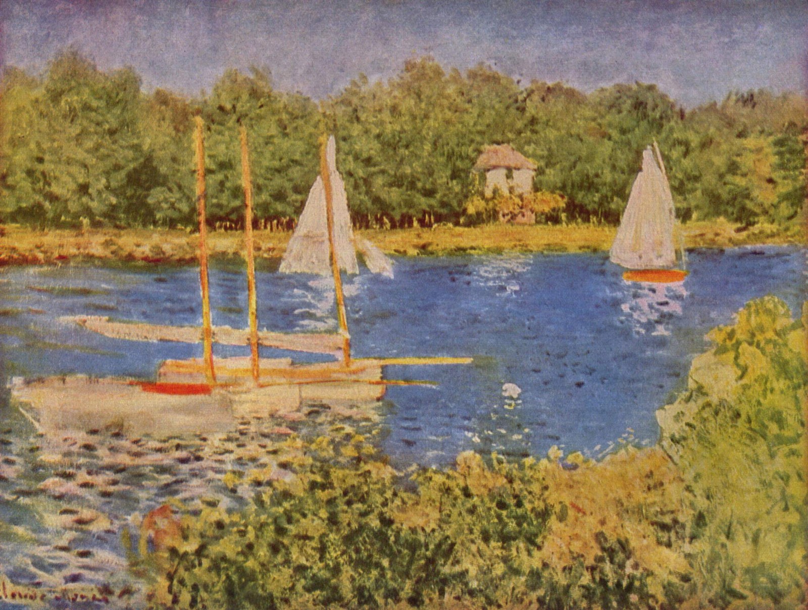 The Basin at Argenteuil (1874)