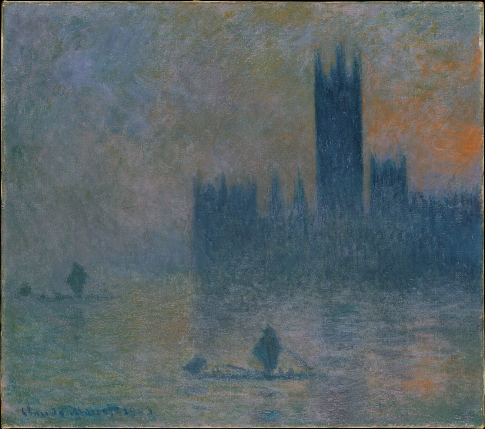 The Houses of Parliament (Effect of Fog)