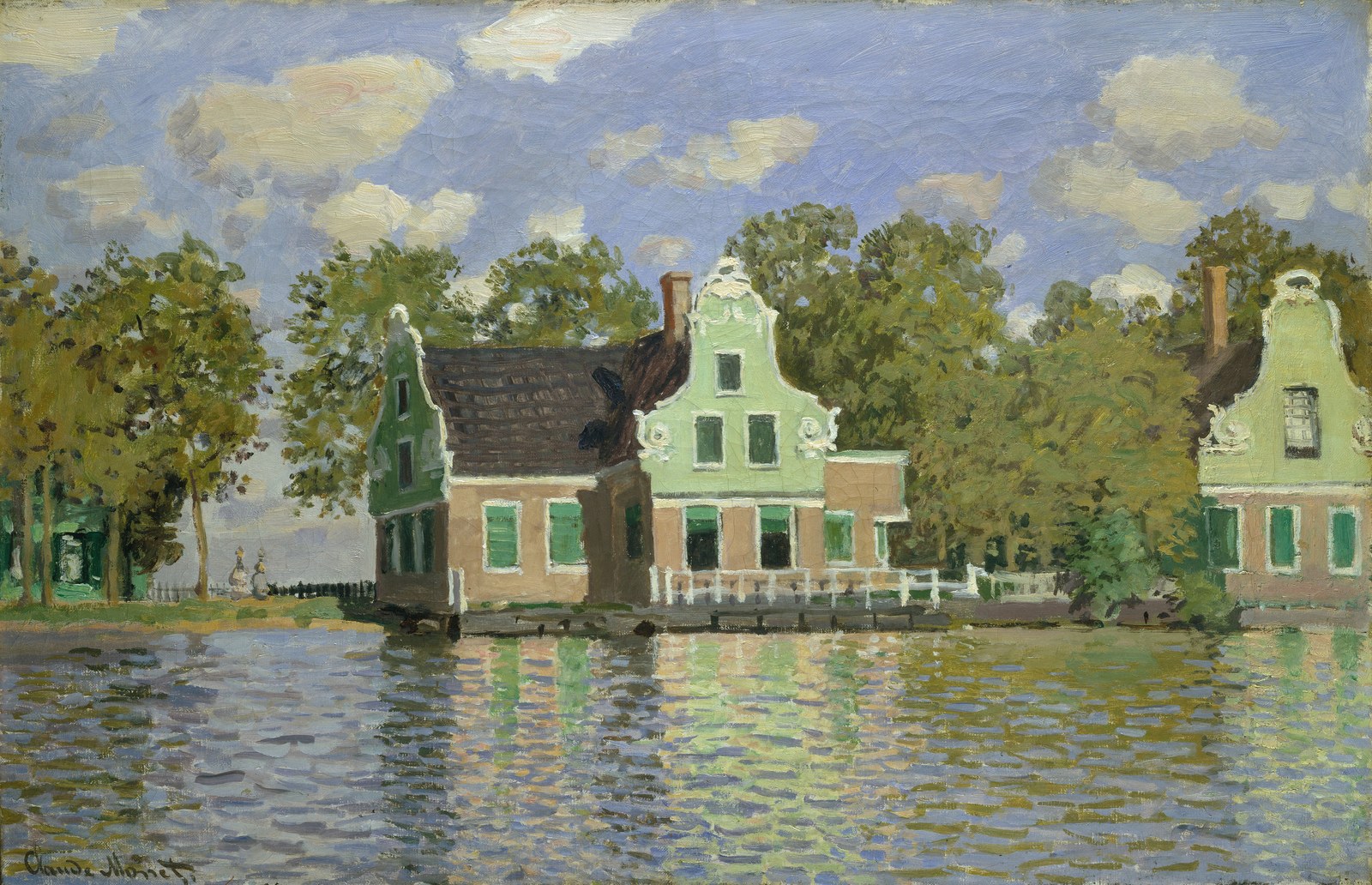 The House on the River Zaan in Zaandam