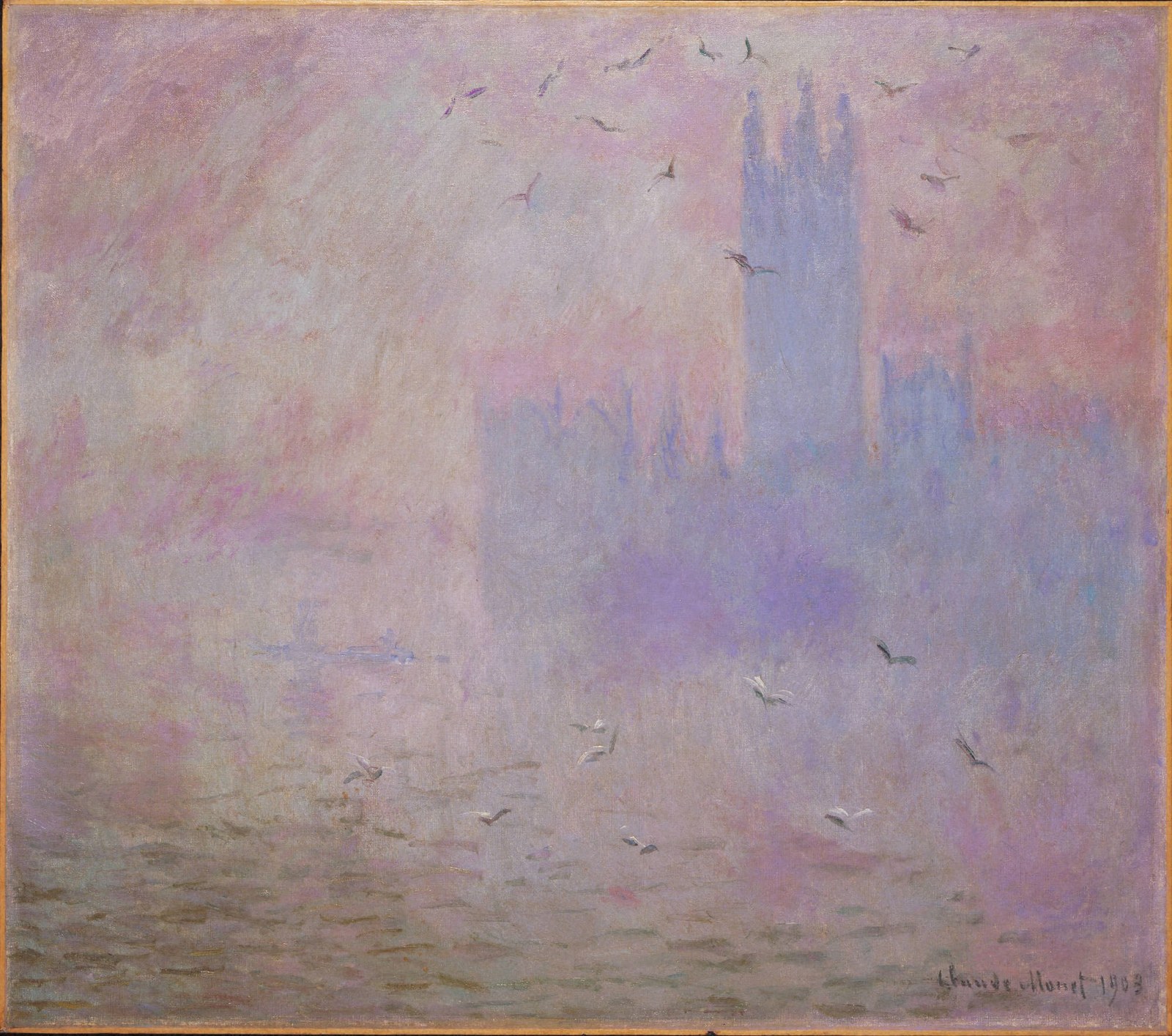 The Houses of Parliament, Seagulls