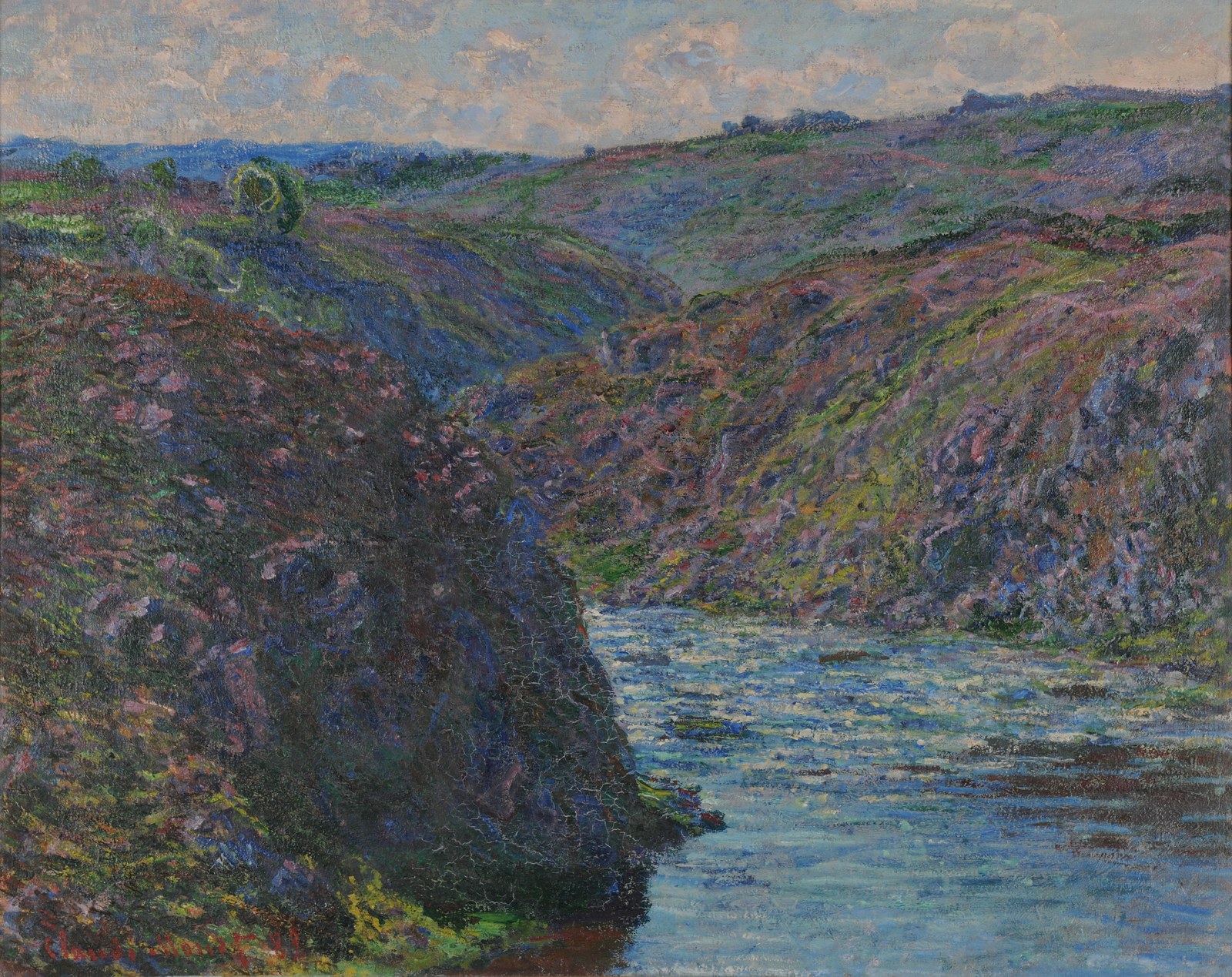 The ravines of the Creuse
