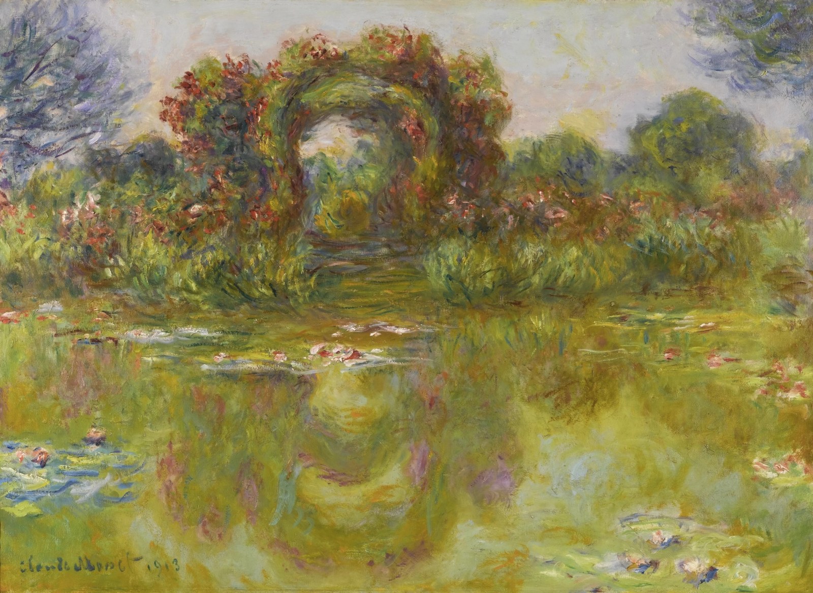 The Water-Lily Pond, Rose Arches