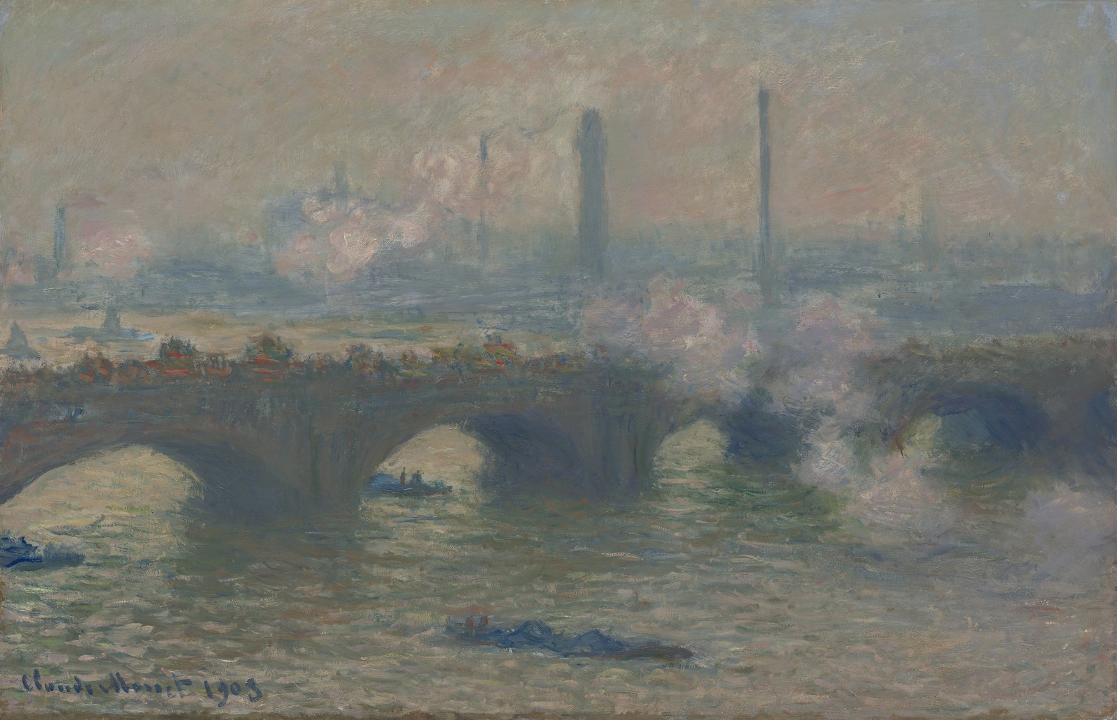 Waterloo Bridge, Gray Day