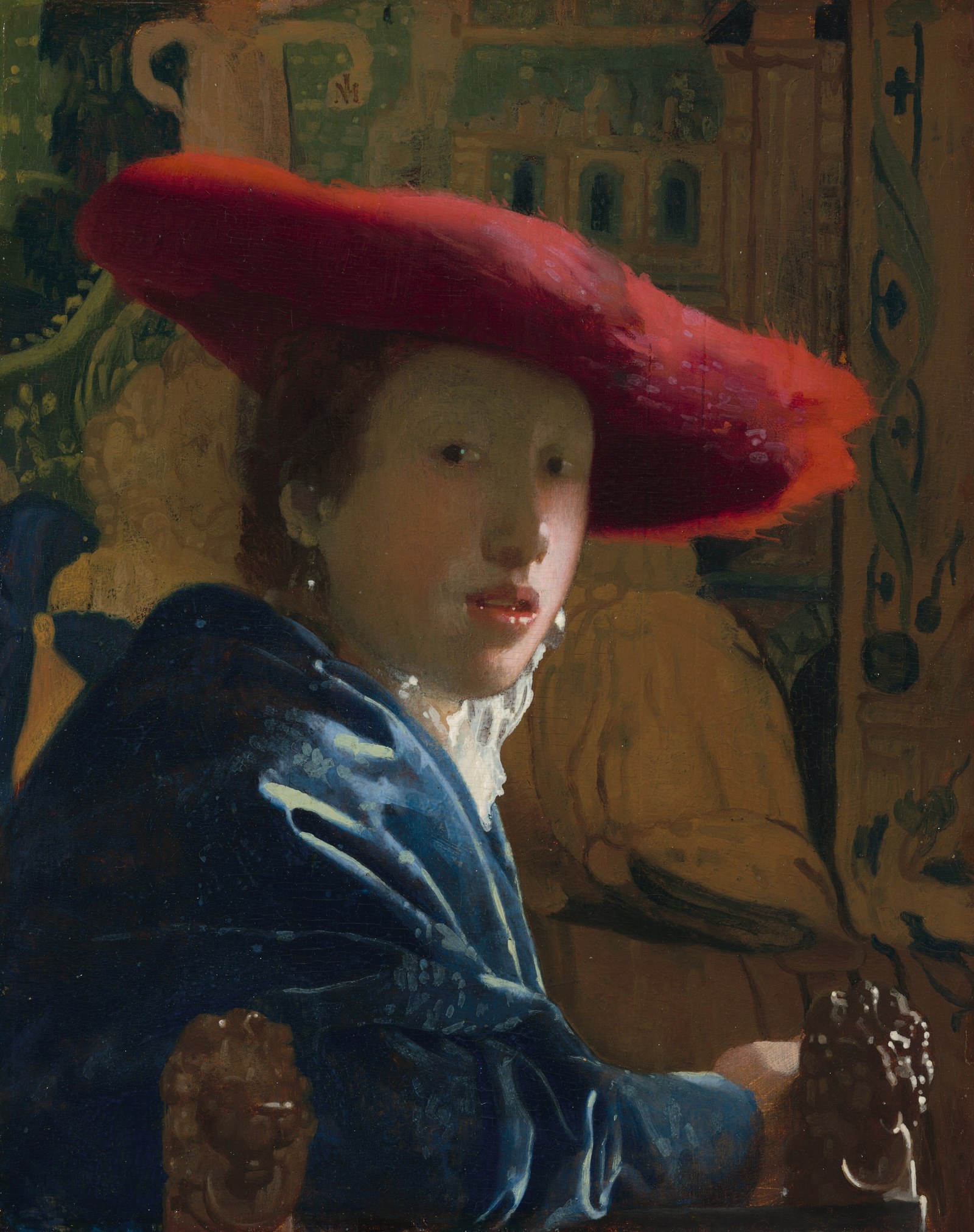 Girl with a Red Hat