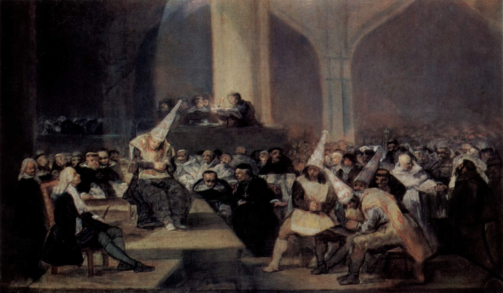 Auto de fe de la Inquisición por Goya