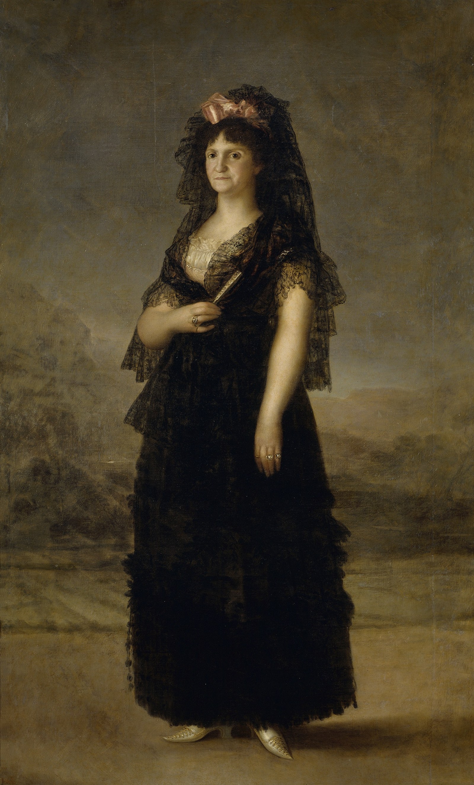 Agustín Esteve (after Goya) - María Luisa de Borbón-Parma (Prado)