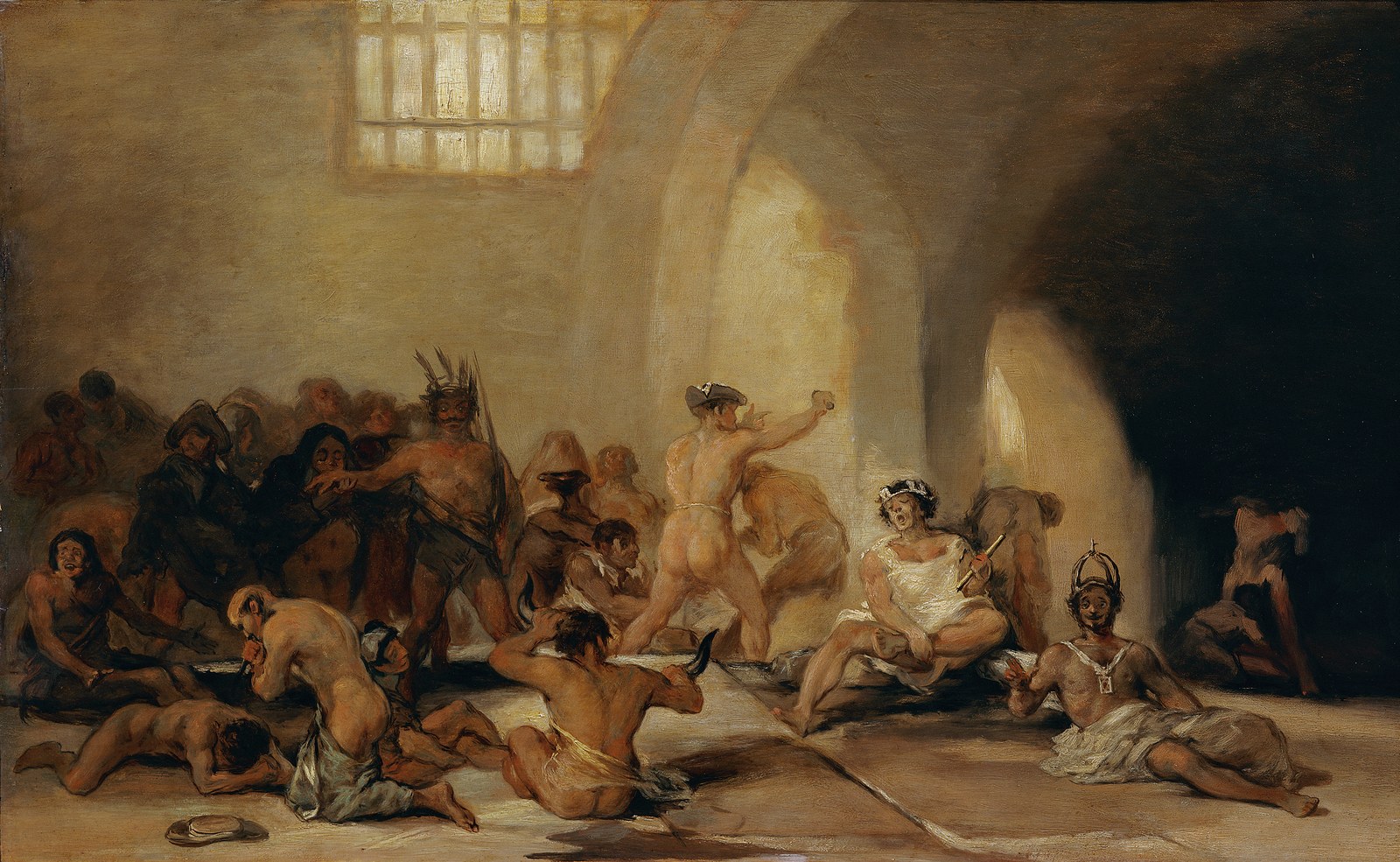 Anonymous - Irrenhaus - 3844 - Österreichische Galerie Belvedere
