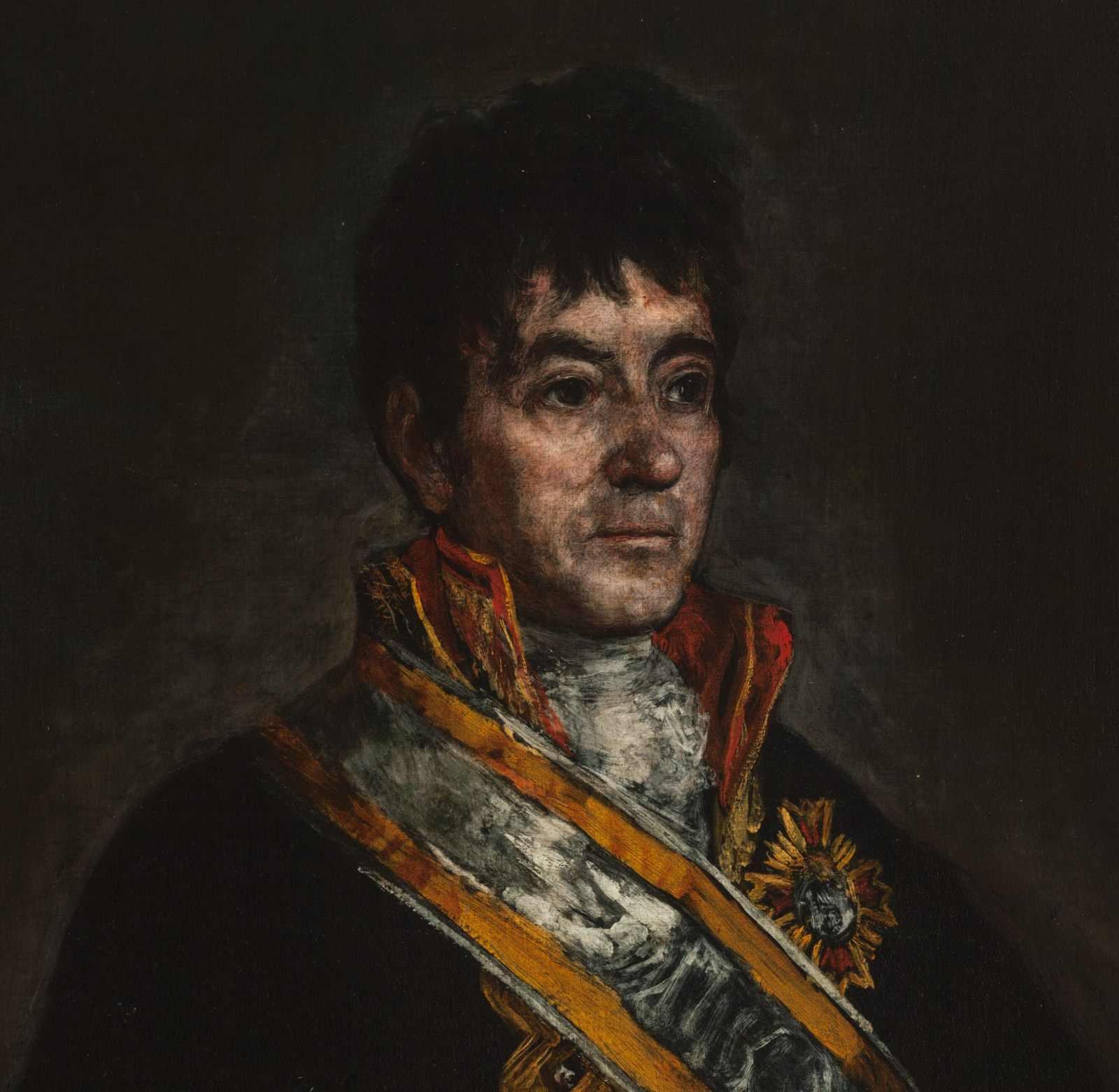 Detalle del Retrato de Miguel Lardizabal