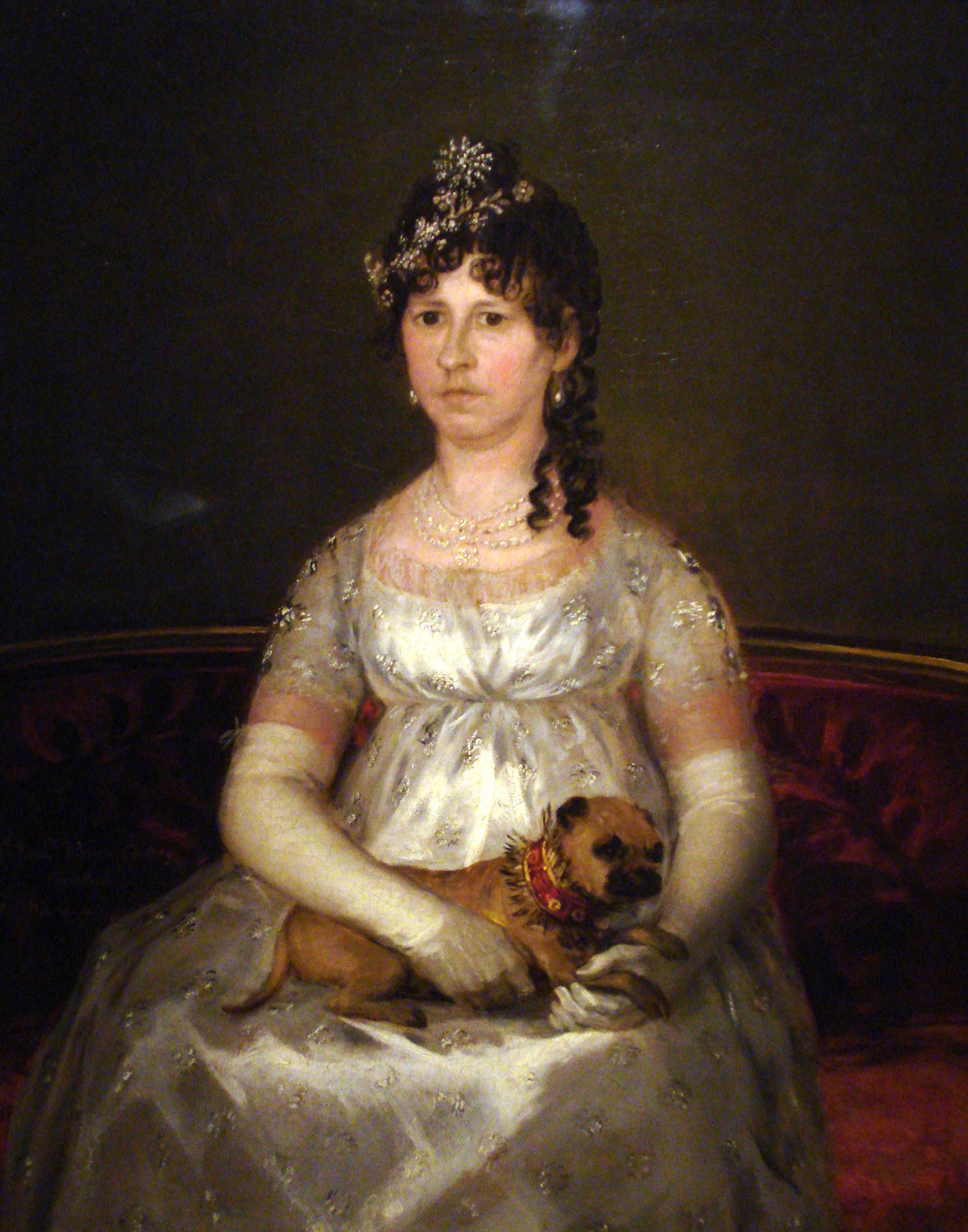 Dona Francisca Vicenta Chollet y Caballero by Francisco de Goya y Lucientes