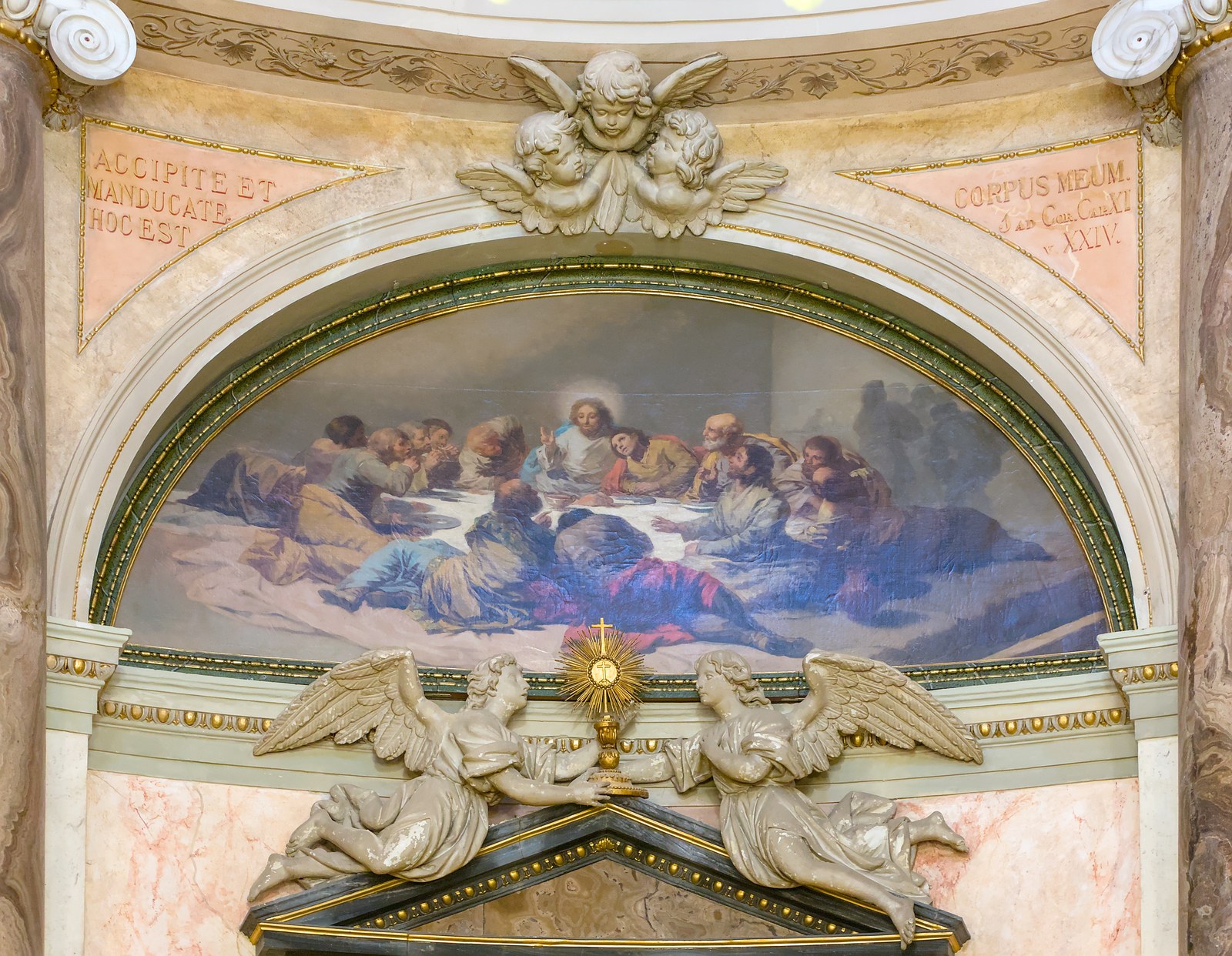 Cádiz - Oratorio de la Santa Cueva - Upper chapel - Last Supper