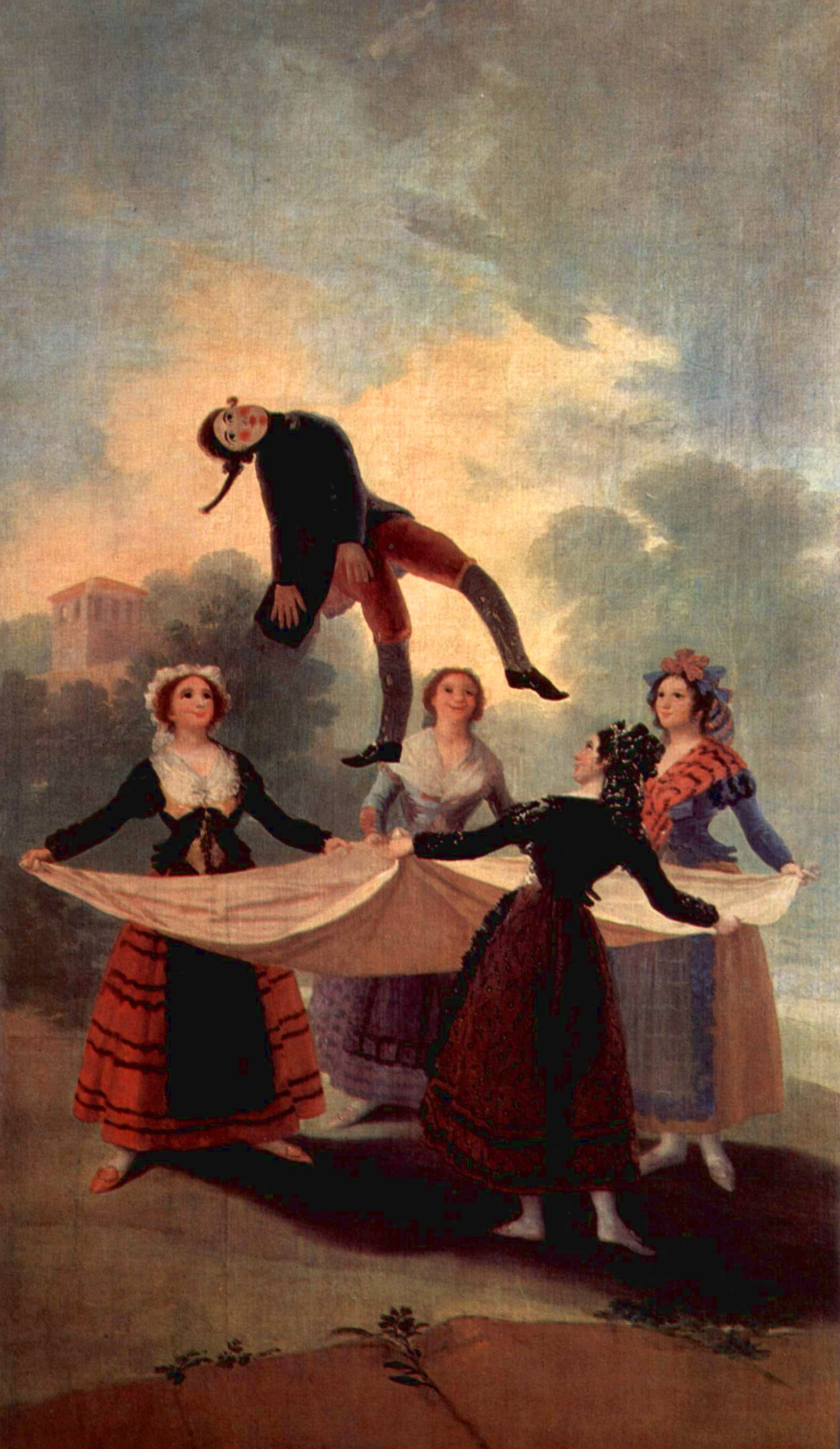 El pelele, Francisco de Goya