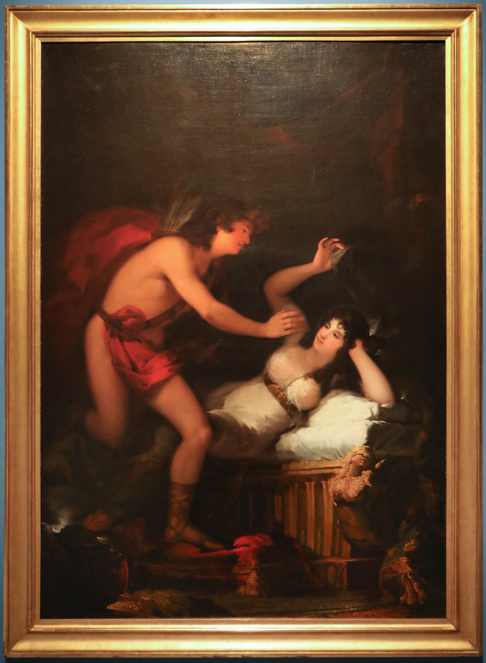 Francisco de Goya, allegoria dell'amore con eros e psiche, 1798-1805 ca., 01