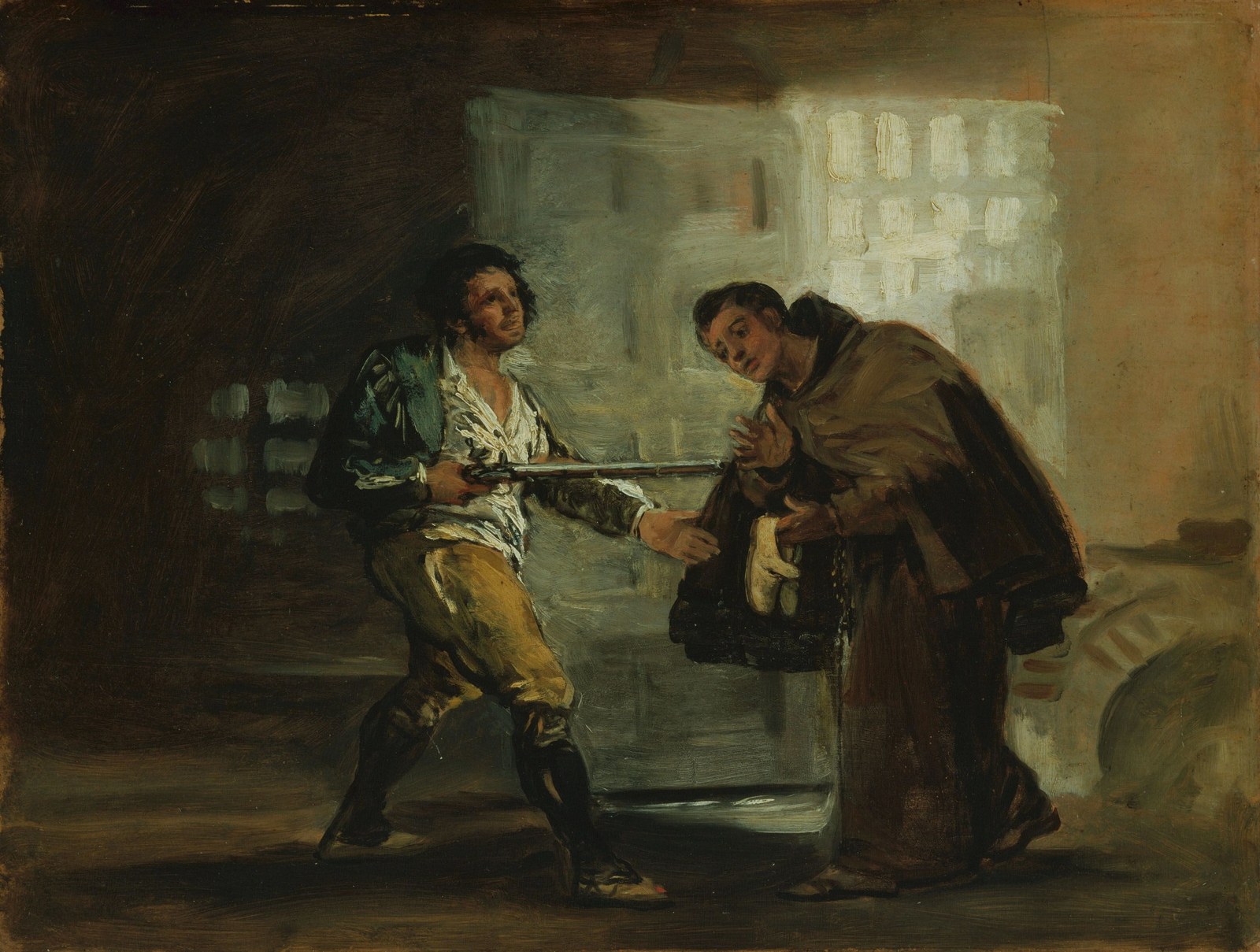 Francisco de Goya - Friar Pedro (GW 865)