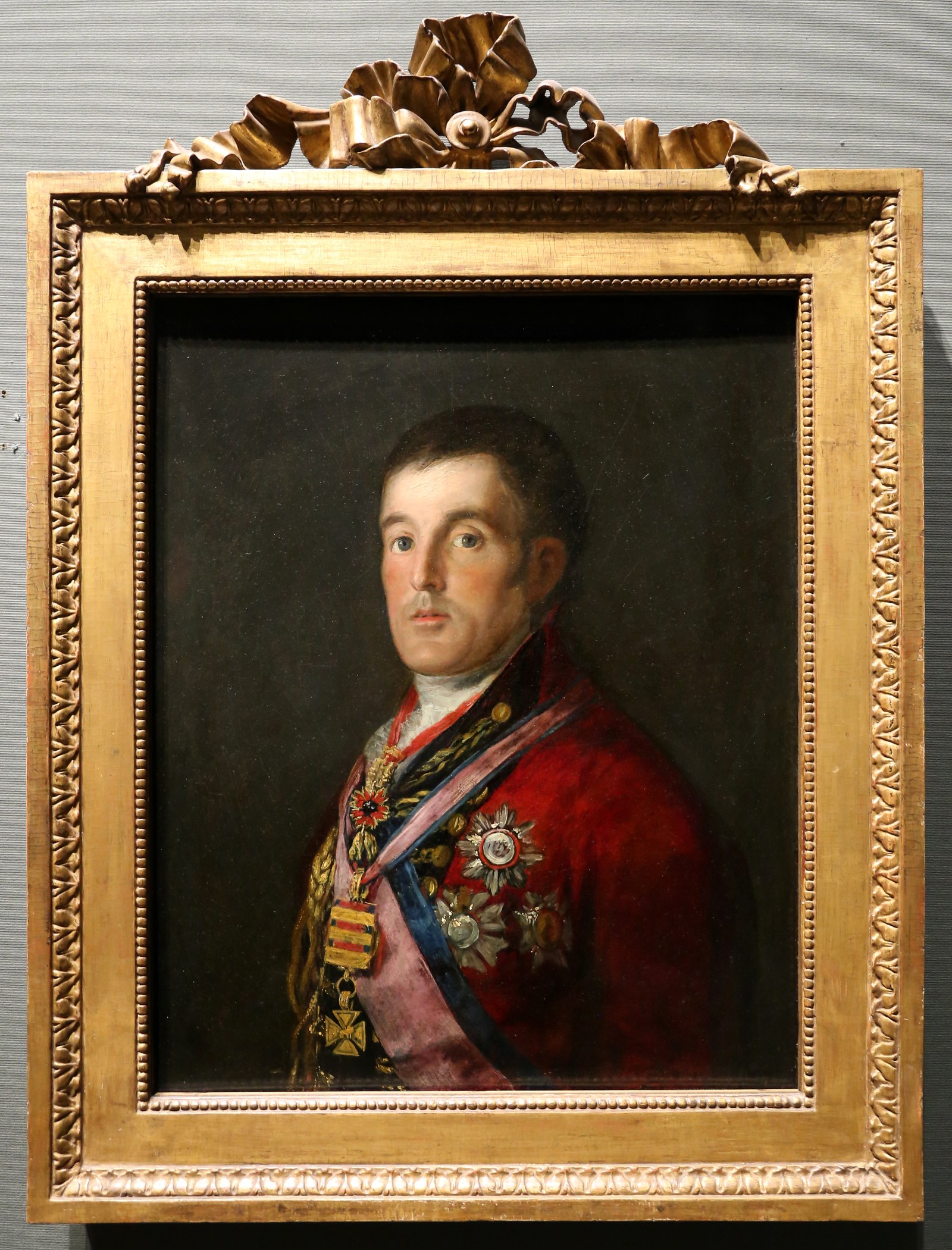 Francisco de goya, il duca di wellington, 1812-14 ca