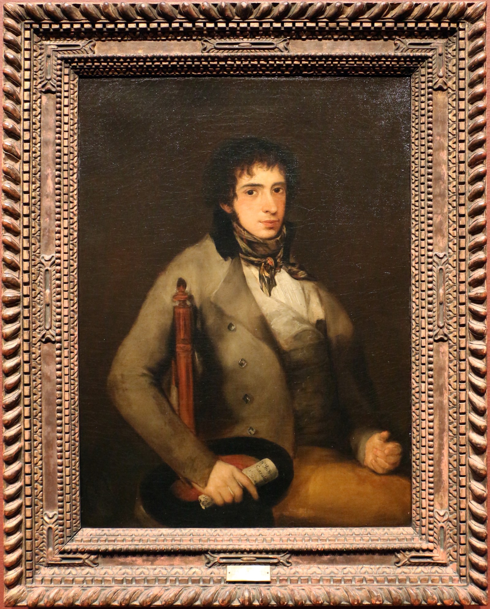 Goya, ritratto dell'architetto isidro gonzáles velázquez, 1801