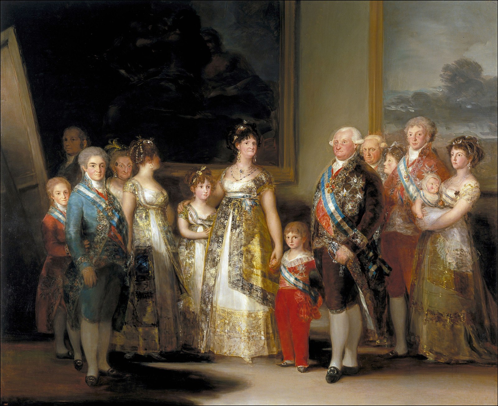 La familia de Carlos IV, Francisco de GoyaFXD
