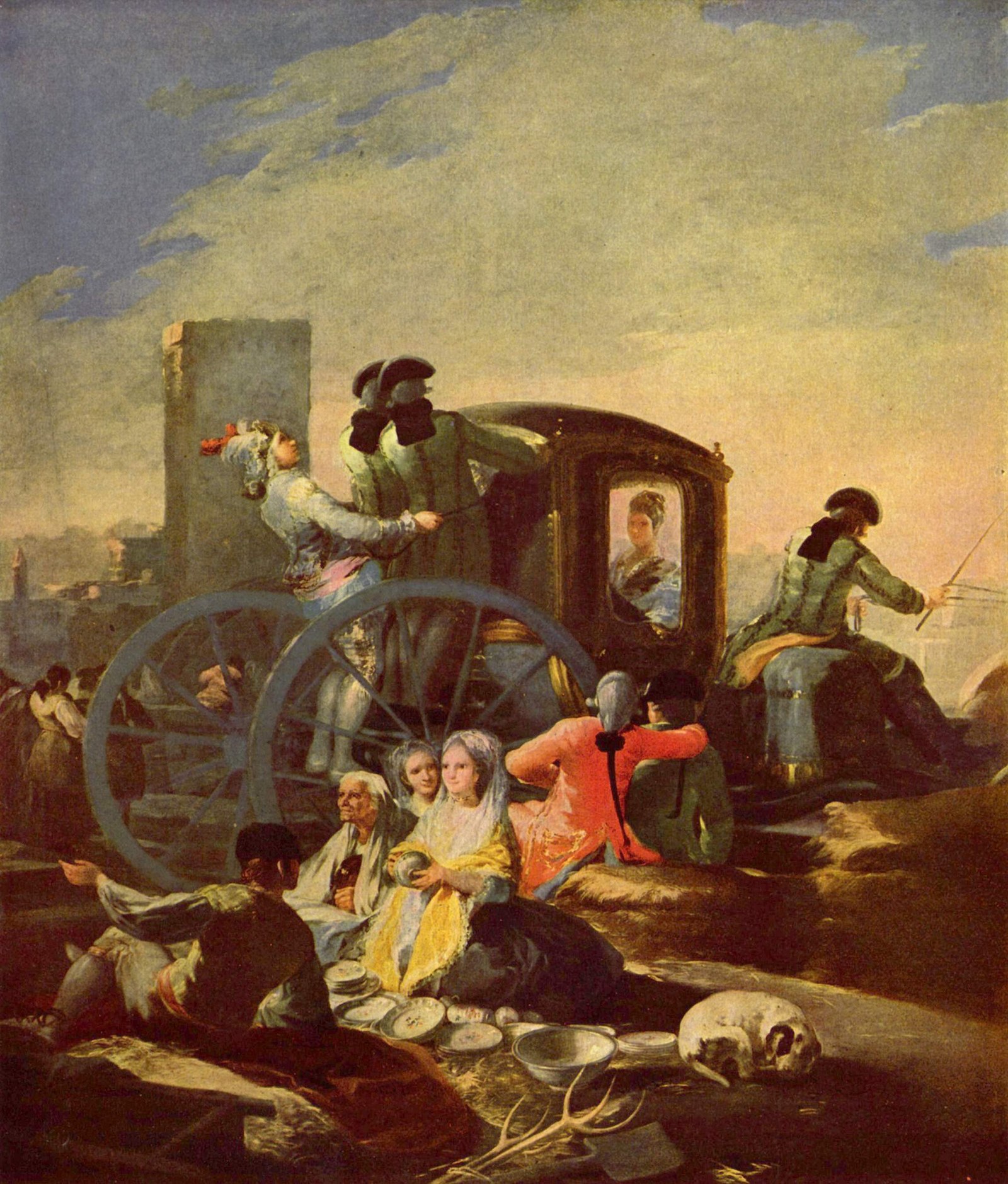 The Crockery Vendor by Goya