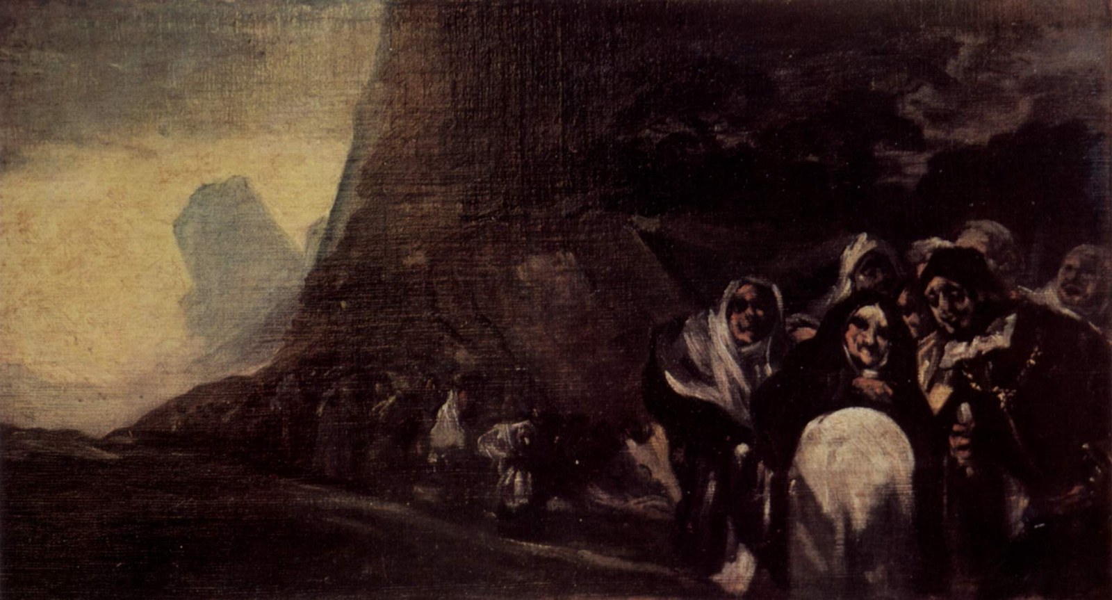 Procesión del Santo Oficio por Goya