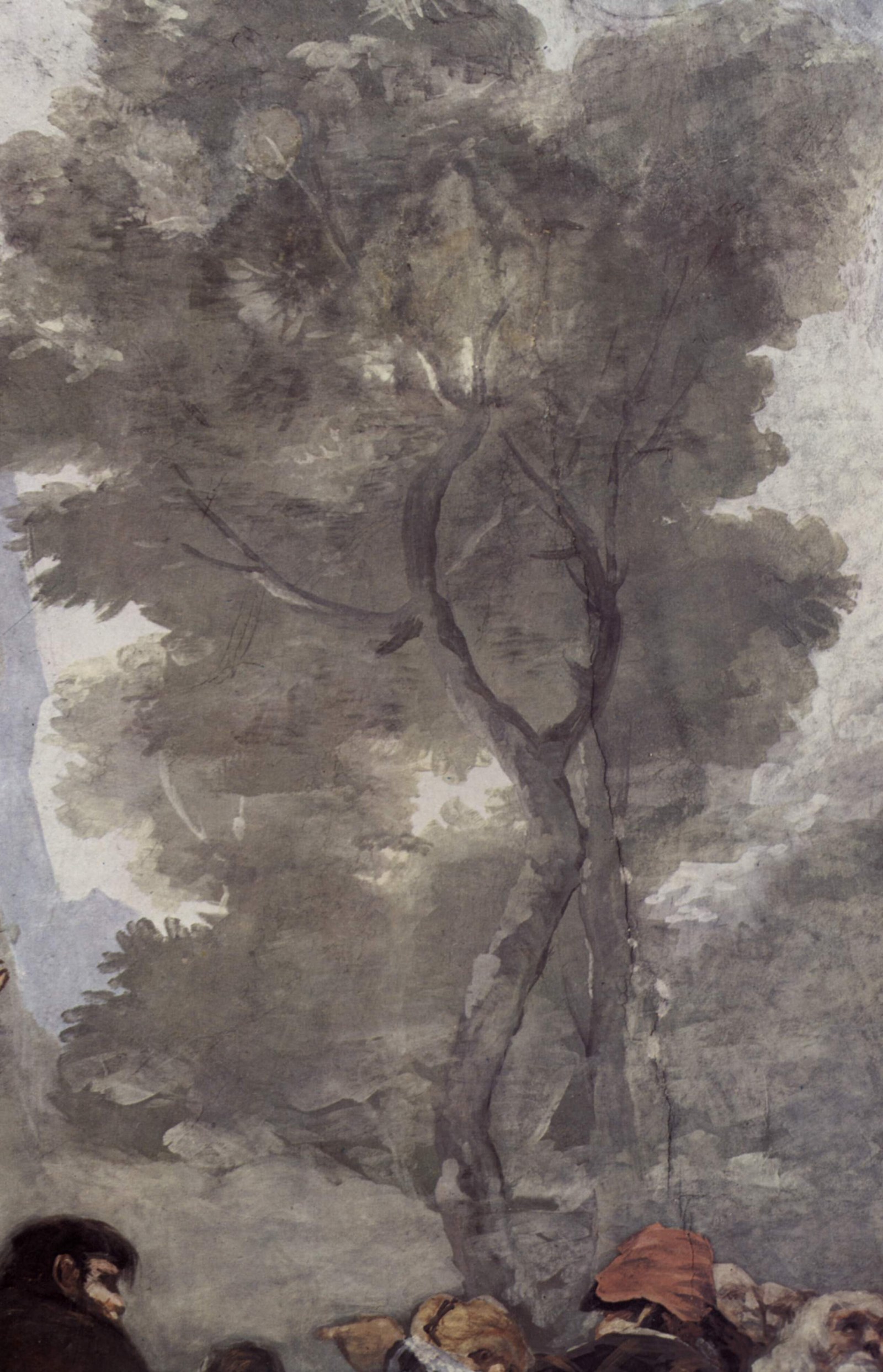 San Antonio de la Florida fresco, Francisco de Goya (detail)
