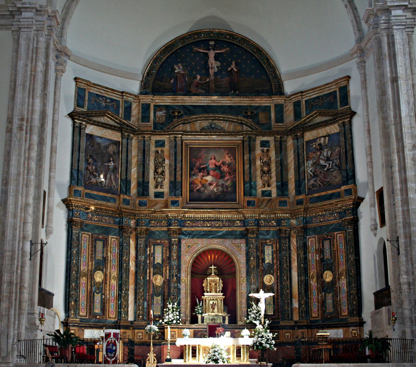 Retablo mayor de la Iglesia de N. S. de la Asunción de Chinchón