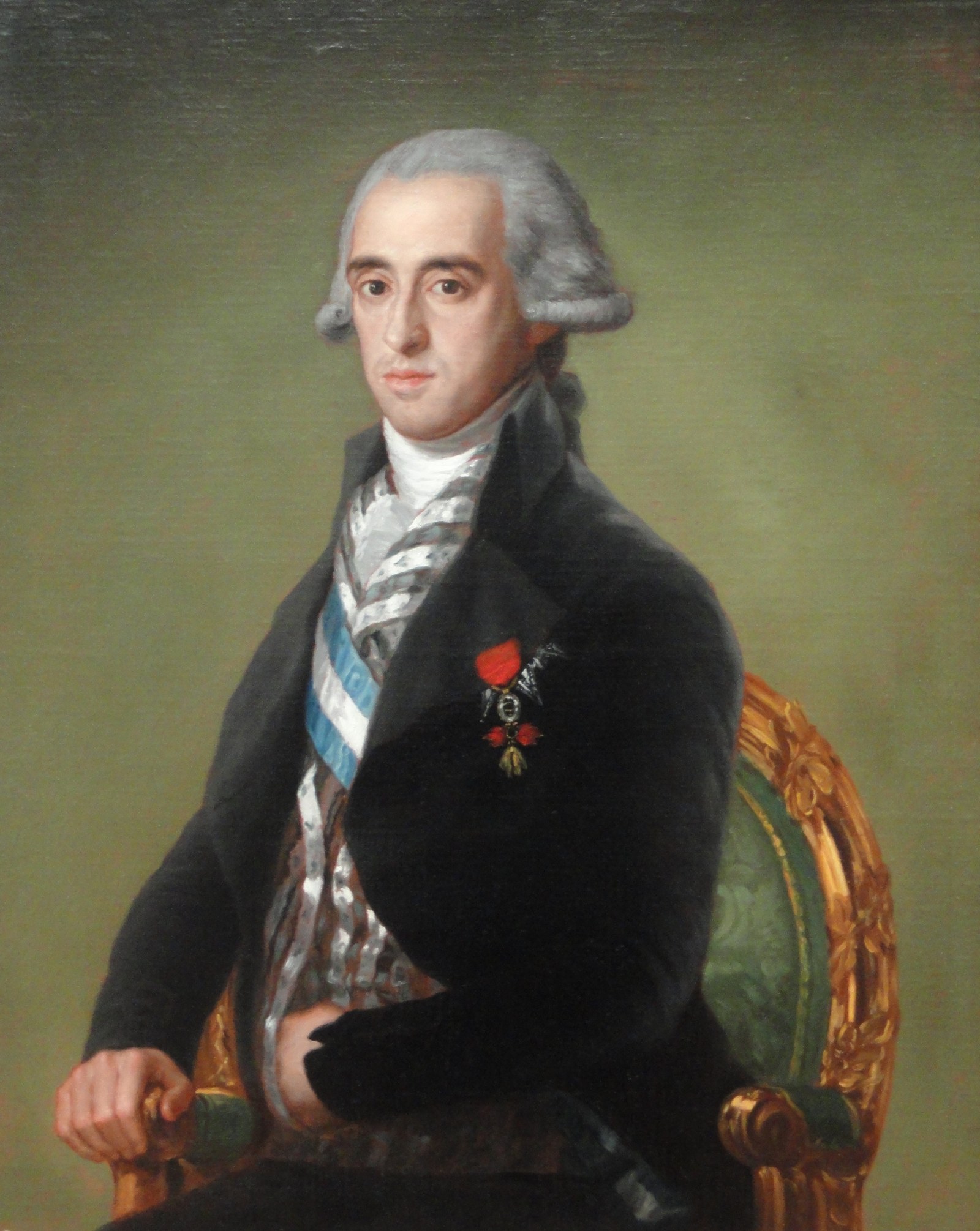 Portrait of Jose Alvarez de Toledo, Duke of Alba and Marquess of Villafranca, c. 1795, by Goya - Art Institute of Chicago - DSC09509