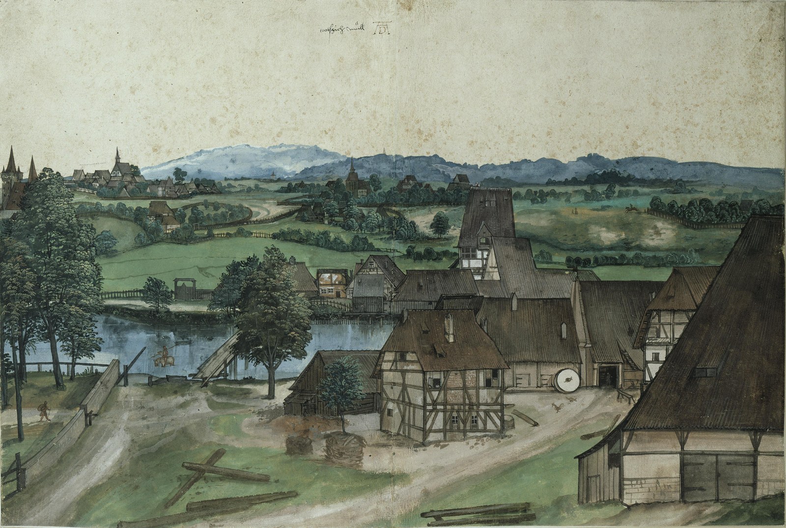 Wire drawing mill near Nyremberg