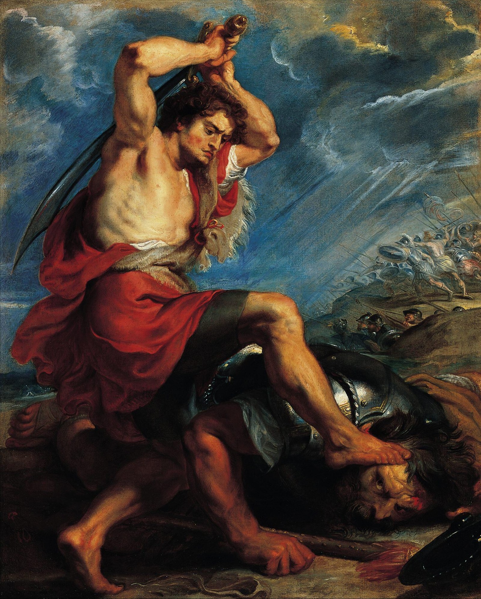 David Slaying Goliath