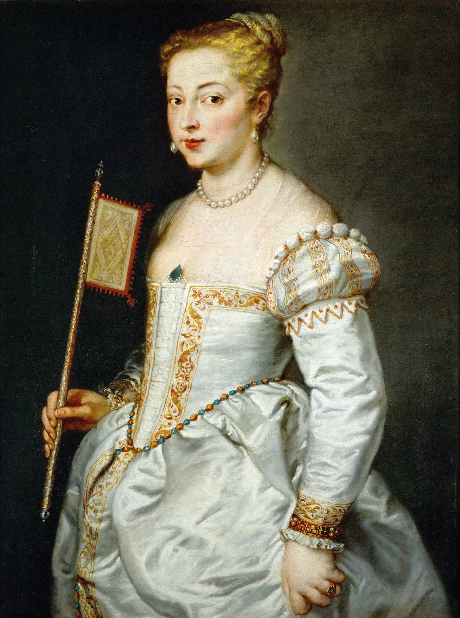 Girl with a Fan