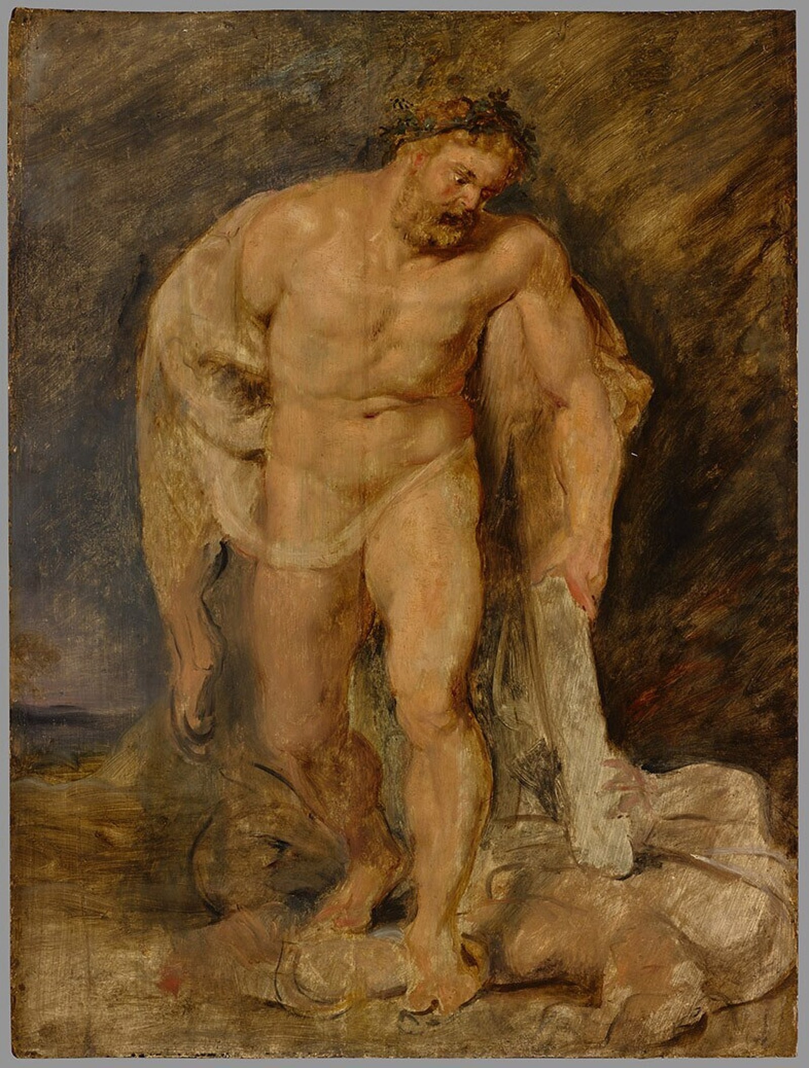 Hercules as victor over Discord