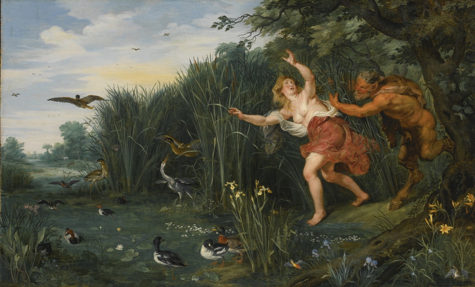 Landscape with Pan and Syrinx