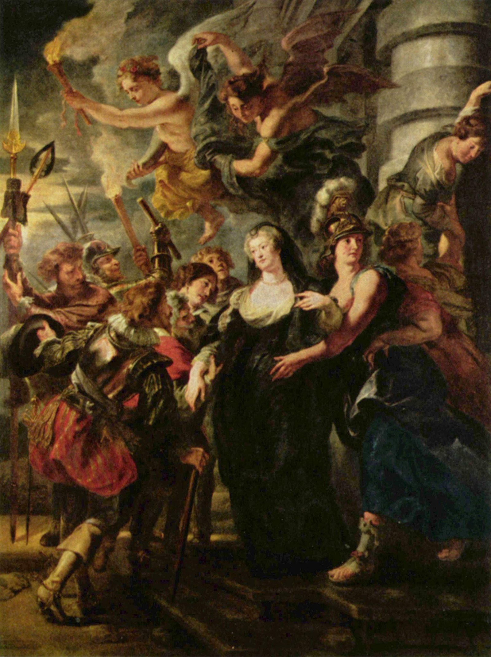 Maria de' Medici's flight to Blois, 21-22 February 1619, 1622-1625