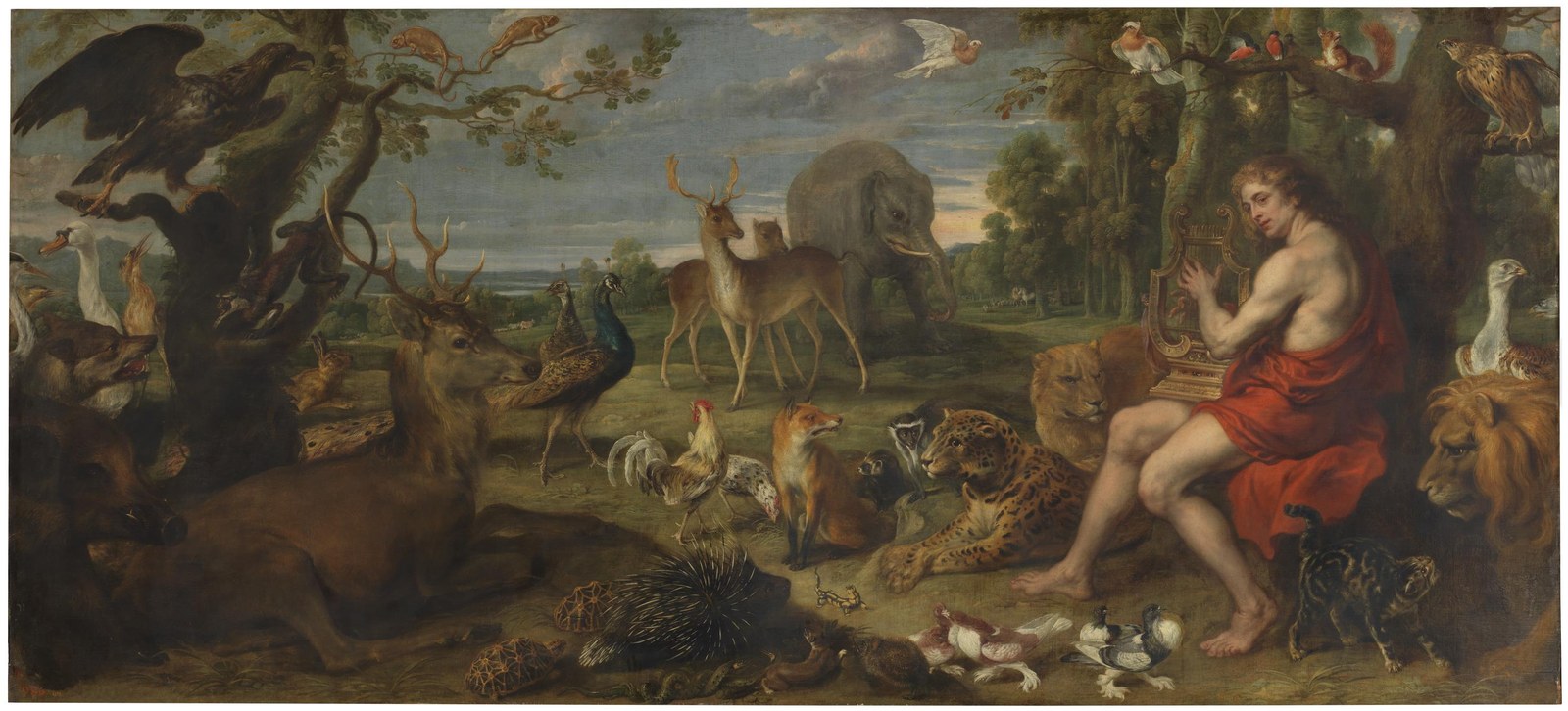 Orpheus and the animals