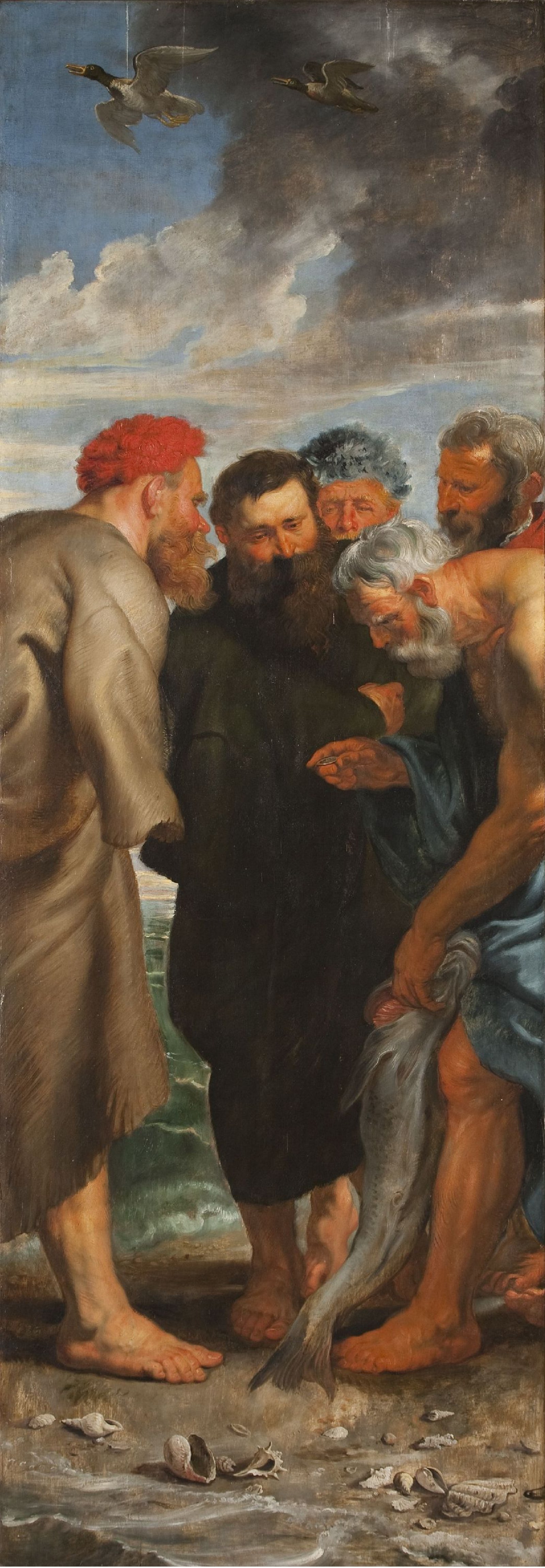 Peter Finds the Coin in the Mouth of the Fish