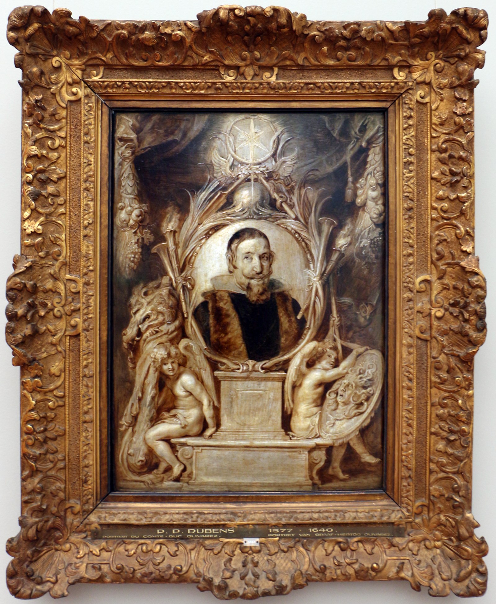 Portrait of Don Gasparo de Guzmàn y Pimentel, Count-Duke of Olivares, Duke of San Lucar de Barrameda (1587-1645)