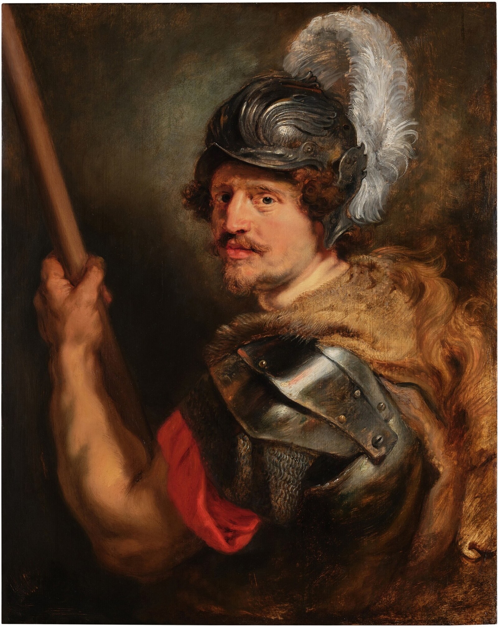 Portrait of a Man as the god Mars
