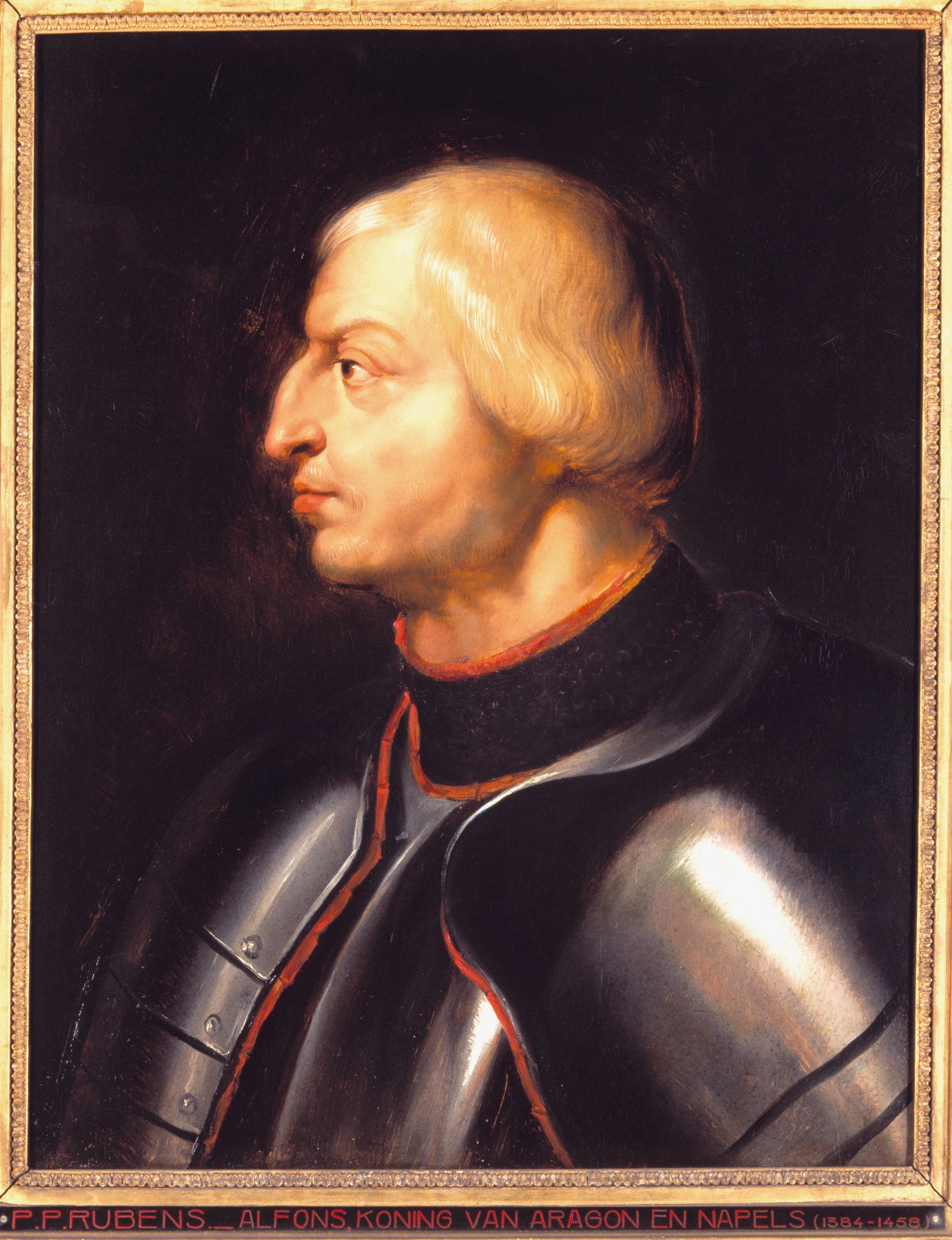 Portrait of Alfonso V of Aragon