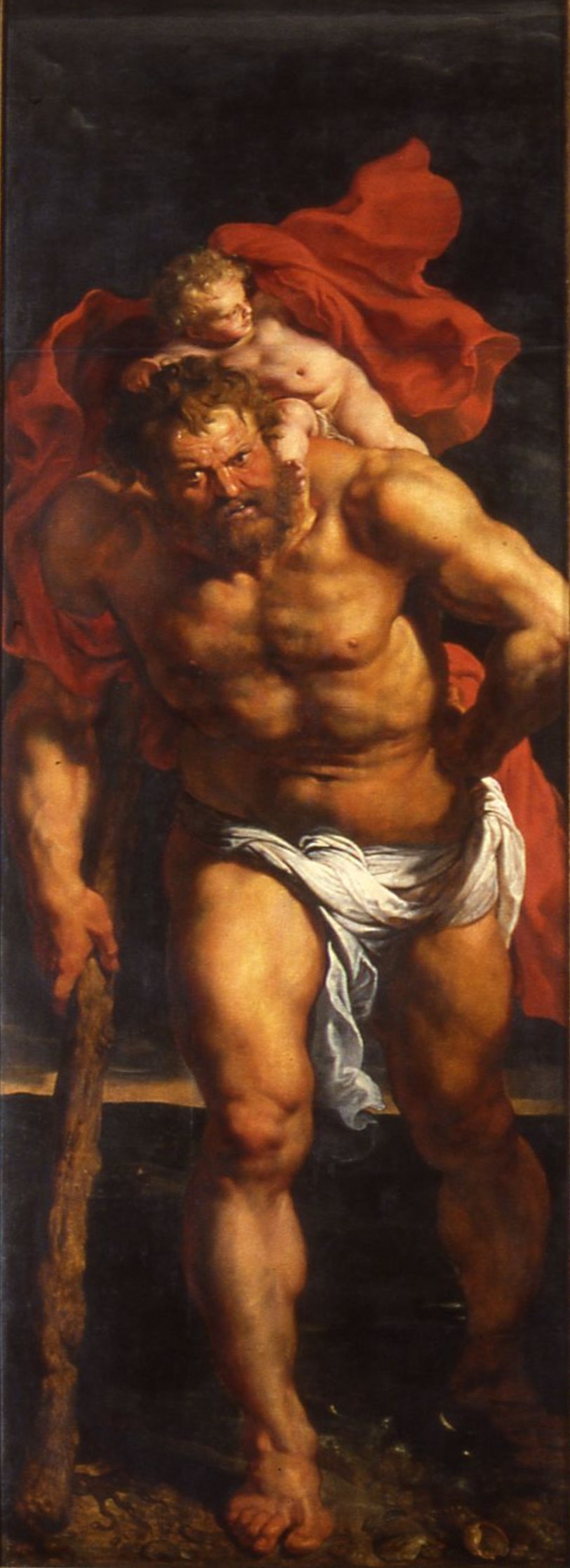 Saint Christopher Carrying the Christ