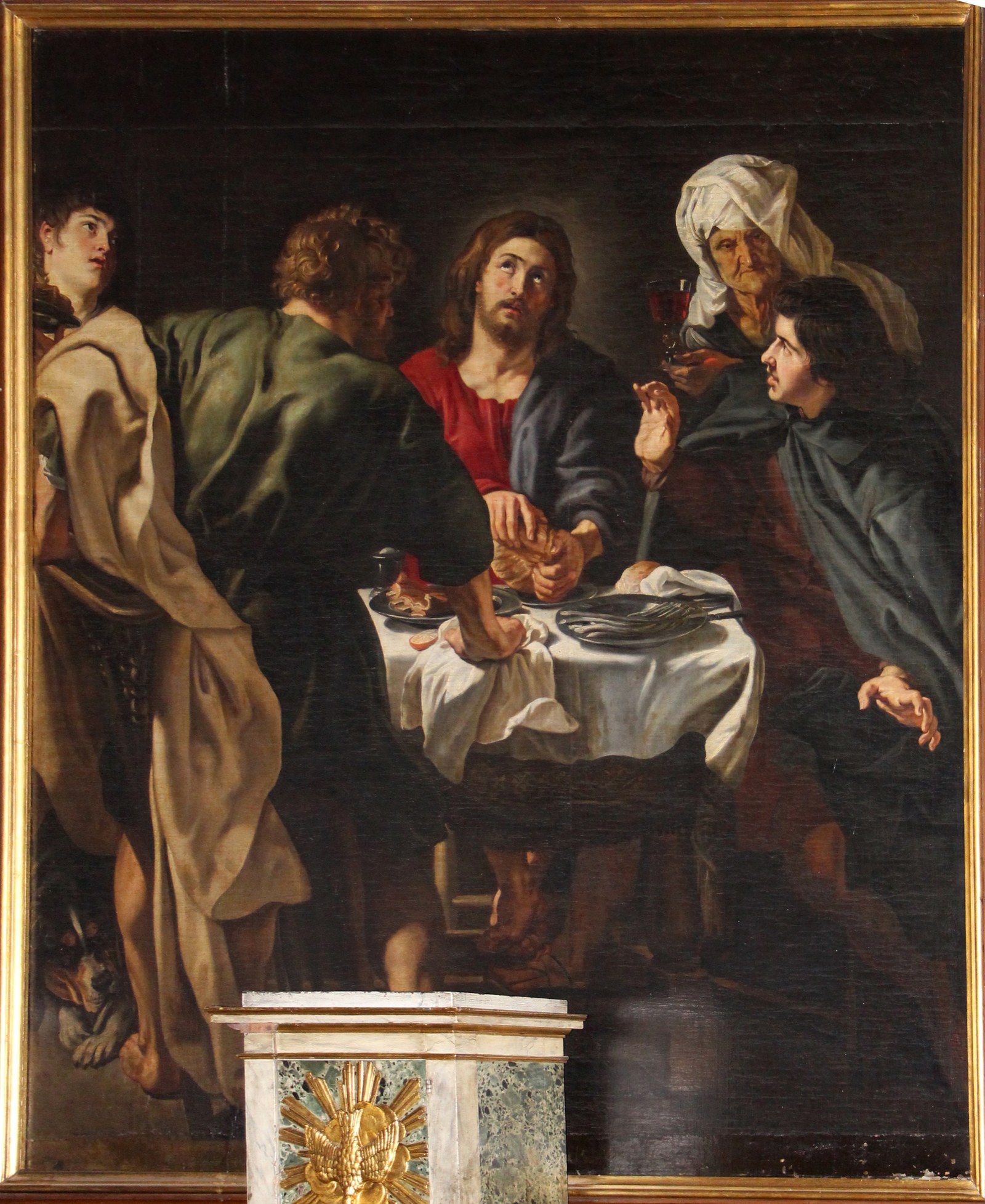 Supper at Emmaus (St. Eustache, Paris)