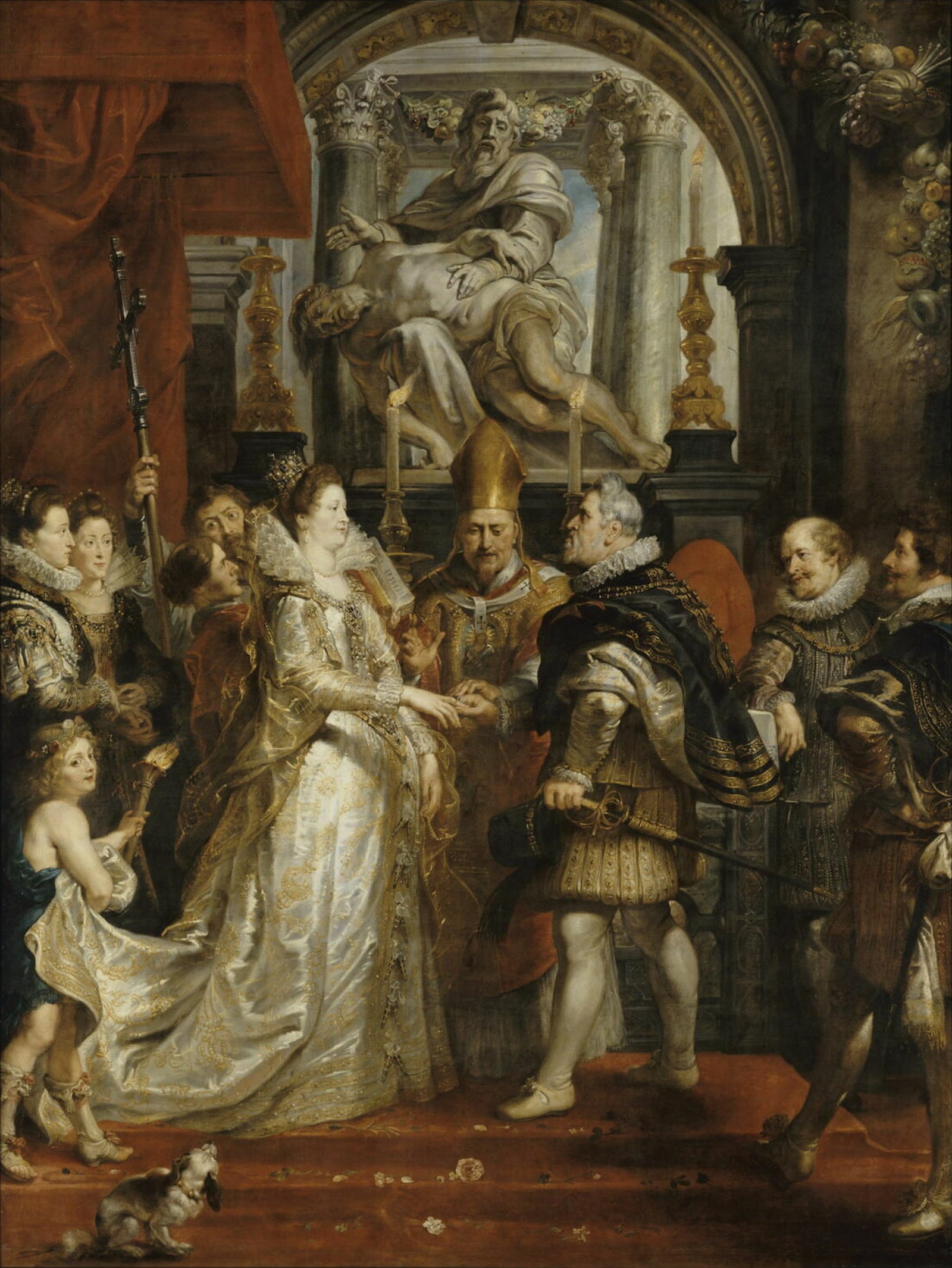 The Wedding by Proxy of Marie de' Medici to King Henry IV