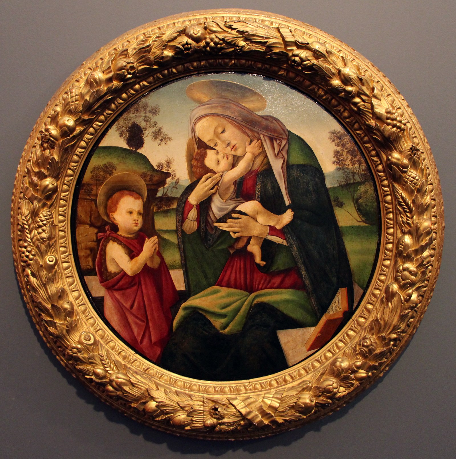Virgin and Child with the Infant John the Baptist