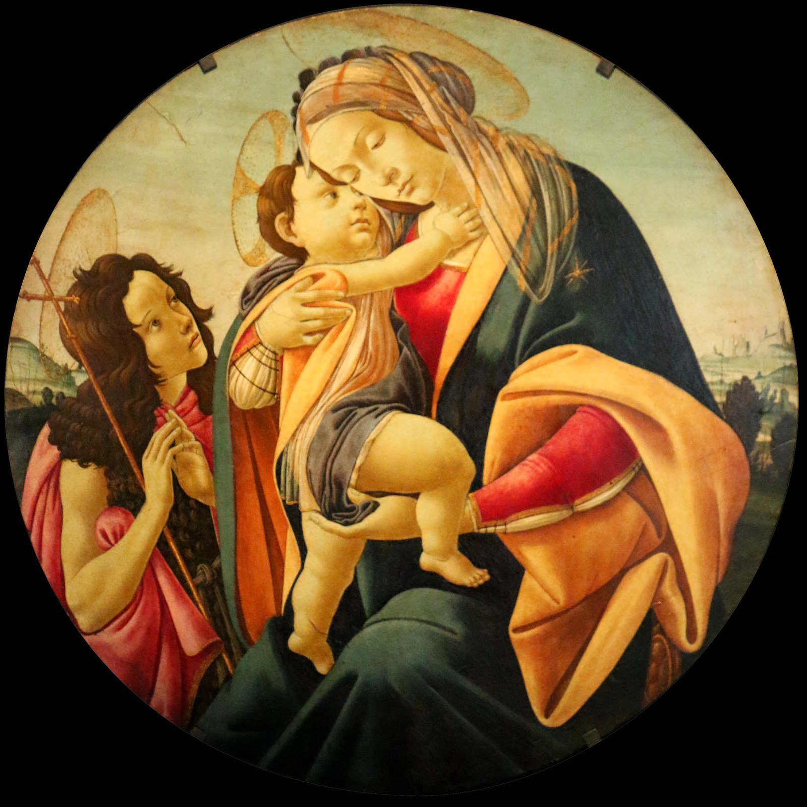 Vierge avec l'Enfant et le petit saint Jean