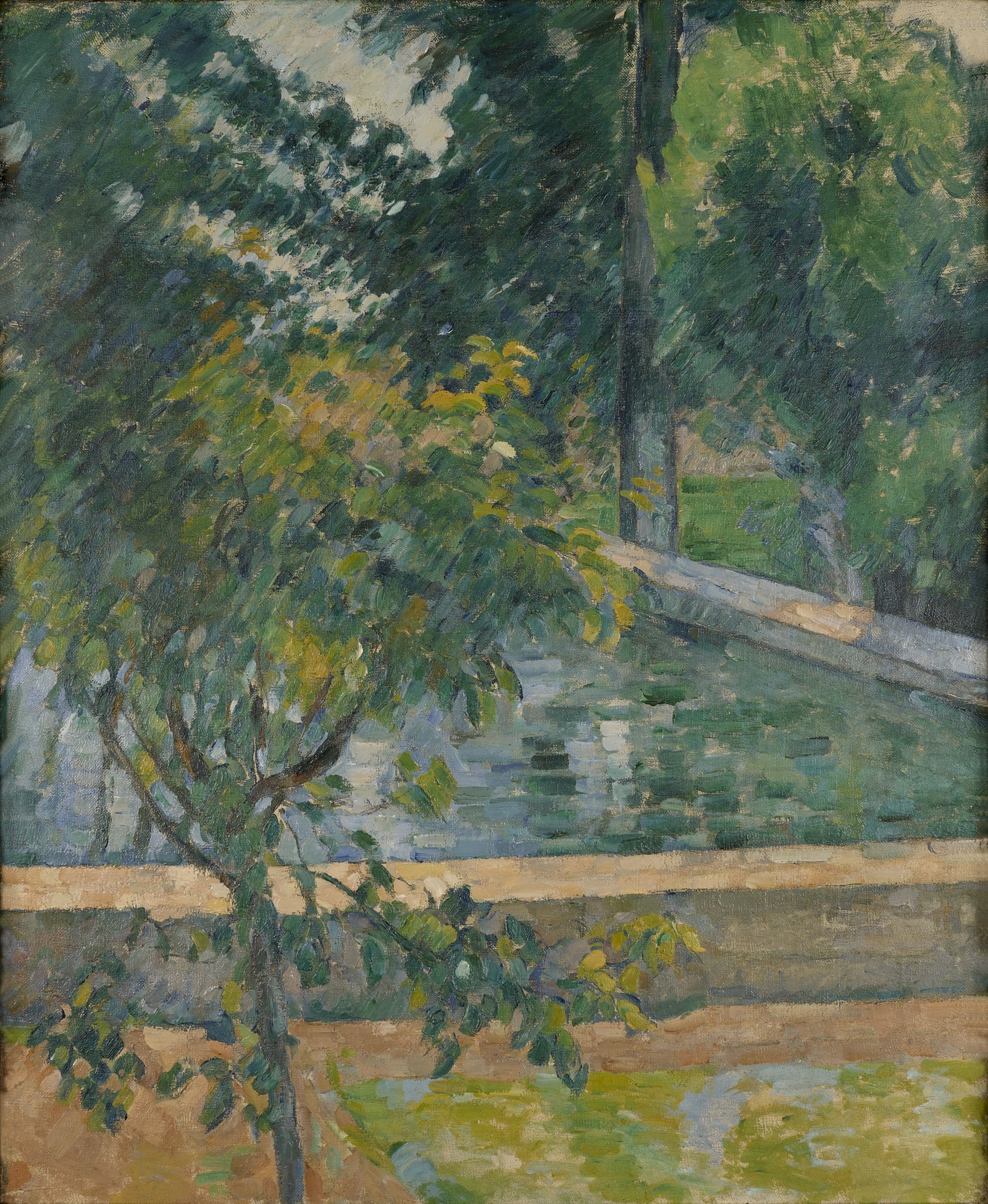Le bassin du Jas de Bouffan (The Pool at Jas de Bouffan)