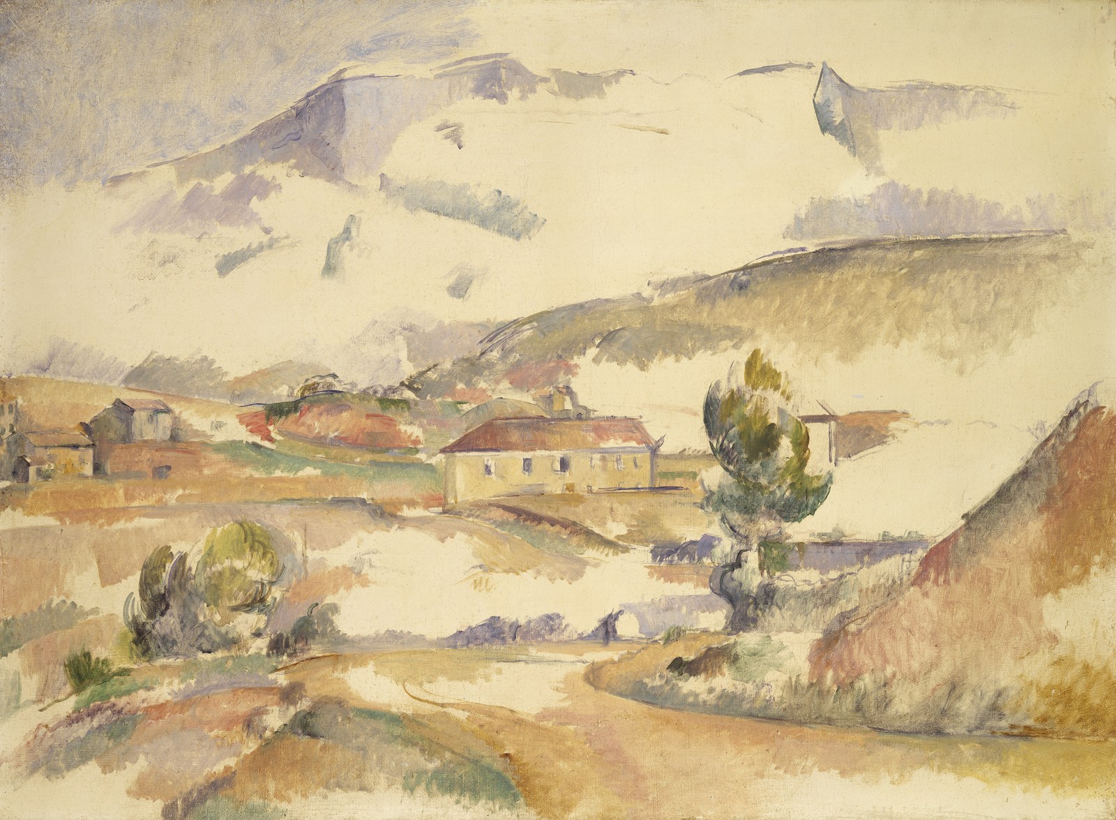 Montagne Sainte-Victoire, from near Gardanne