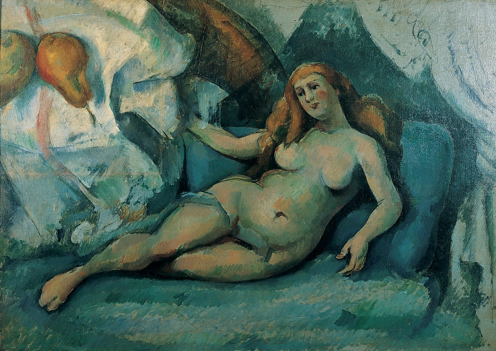 Nude woman