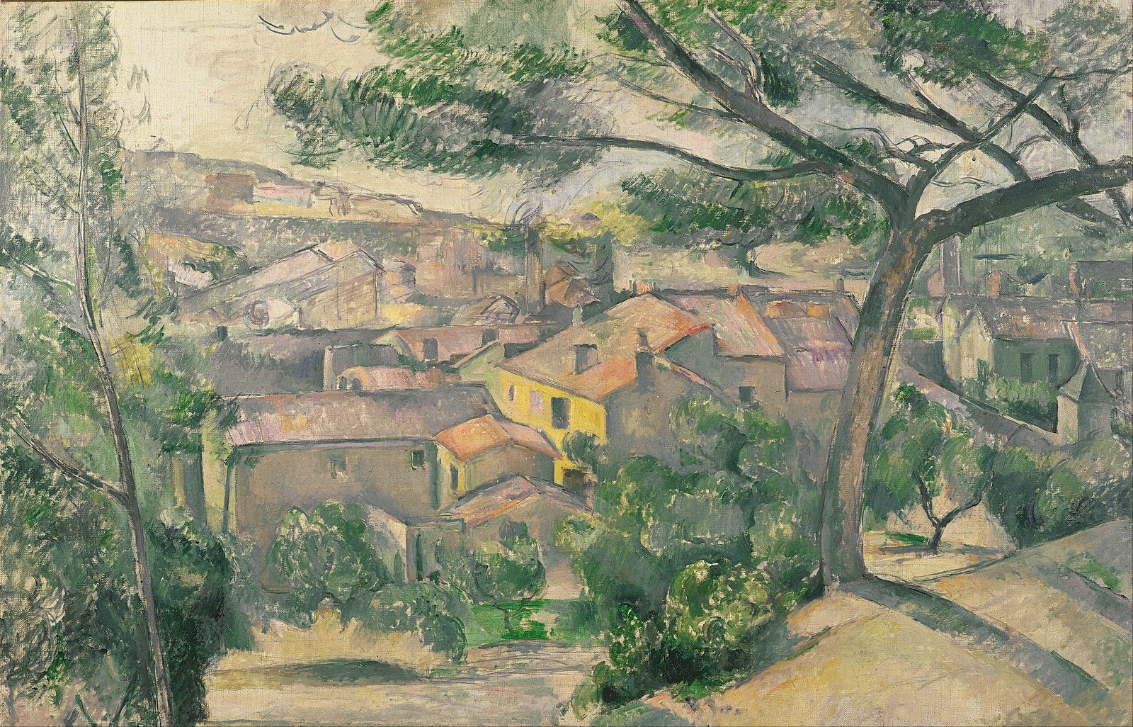 Morning View of L'Estaque Against the Sunlight