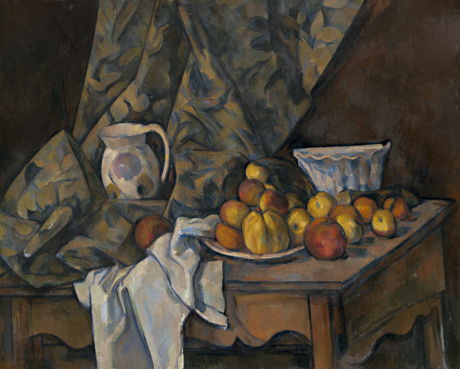 Still Life with Apples and Peaches